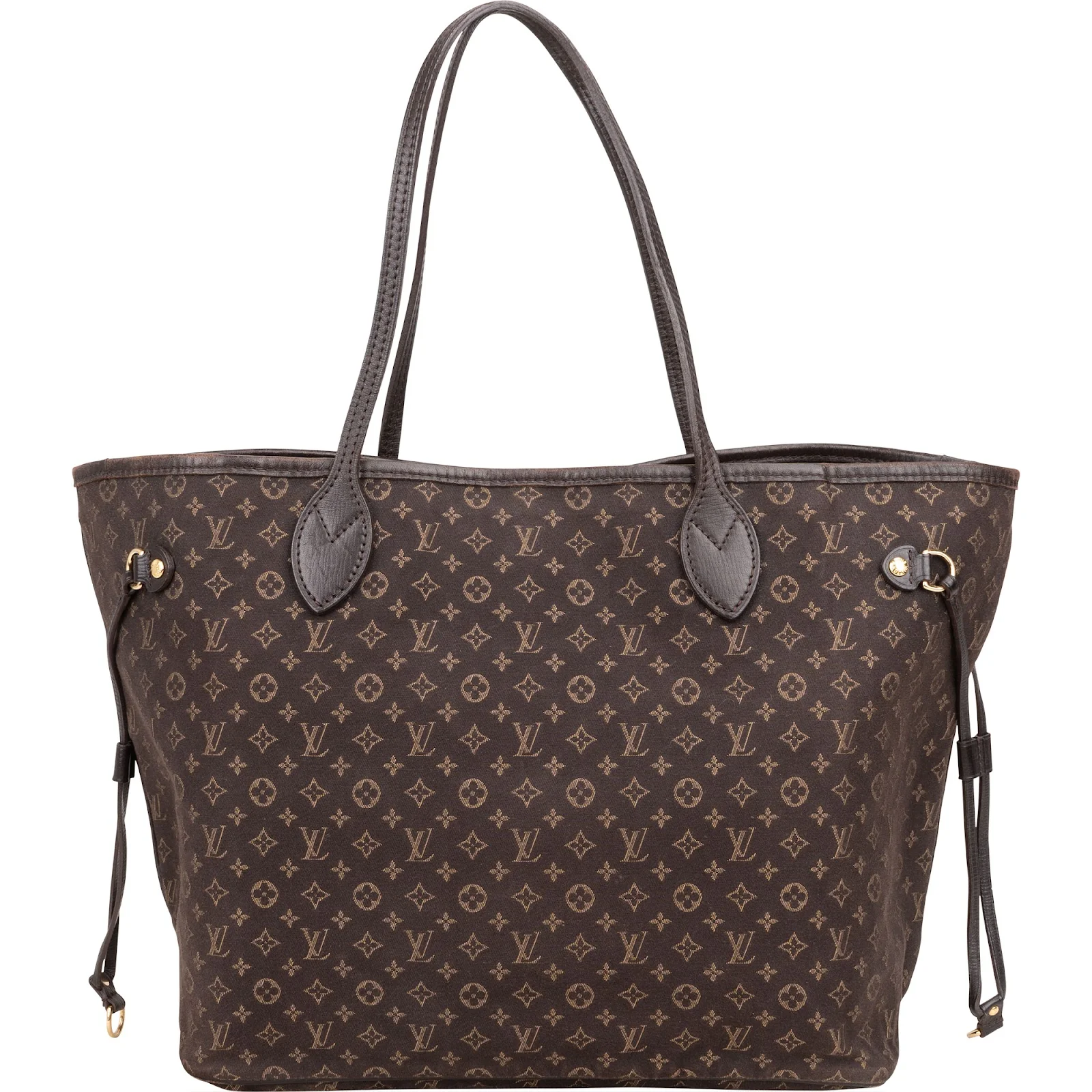 Louis Vuitton Mini Lin Monogram Neverfull MM Shoulder Bag