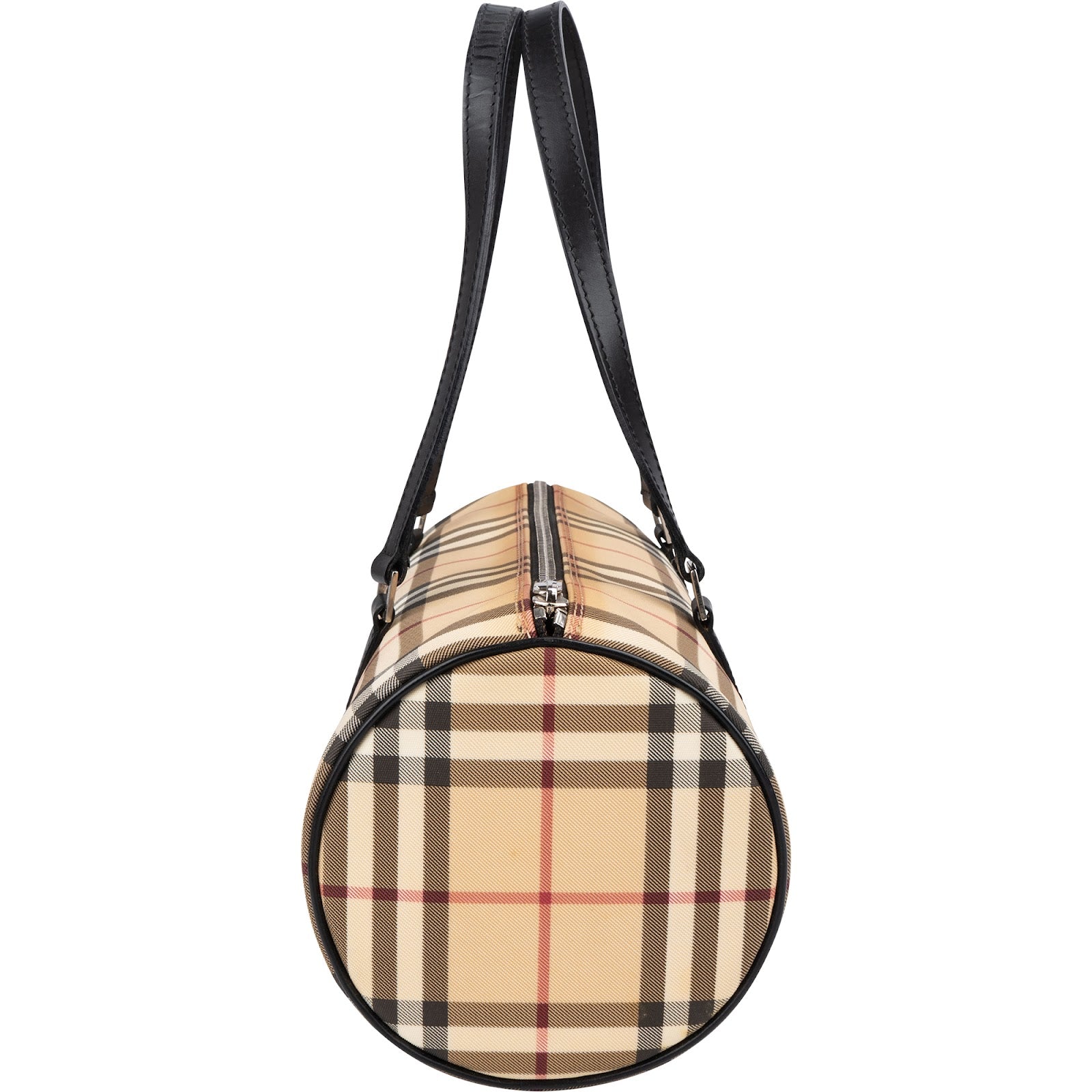 Burberry - Nova Check Barrel Handtasche