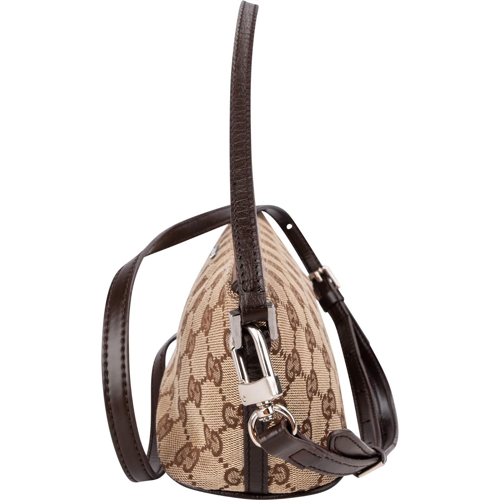 Gucci Monogram GG Canvas Pochette Handbag