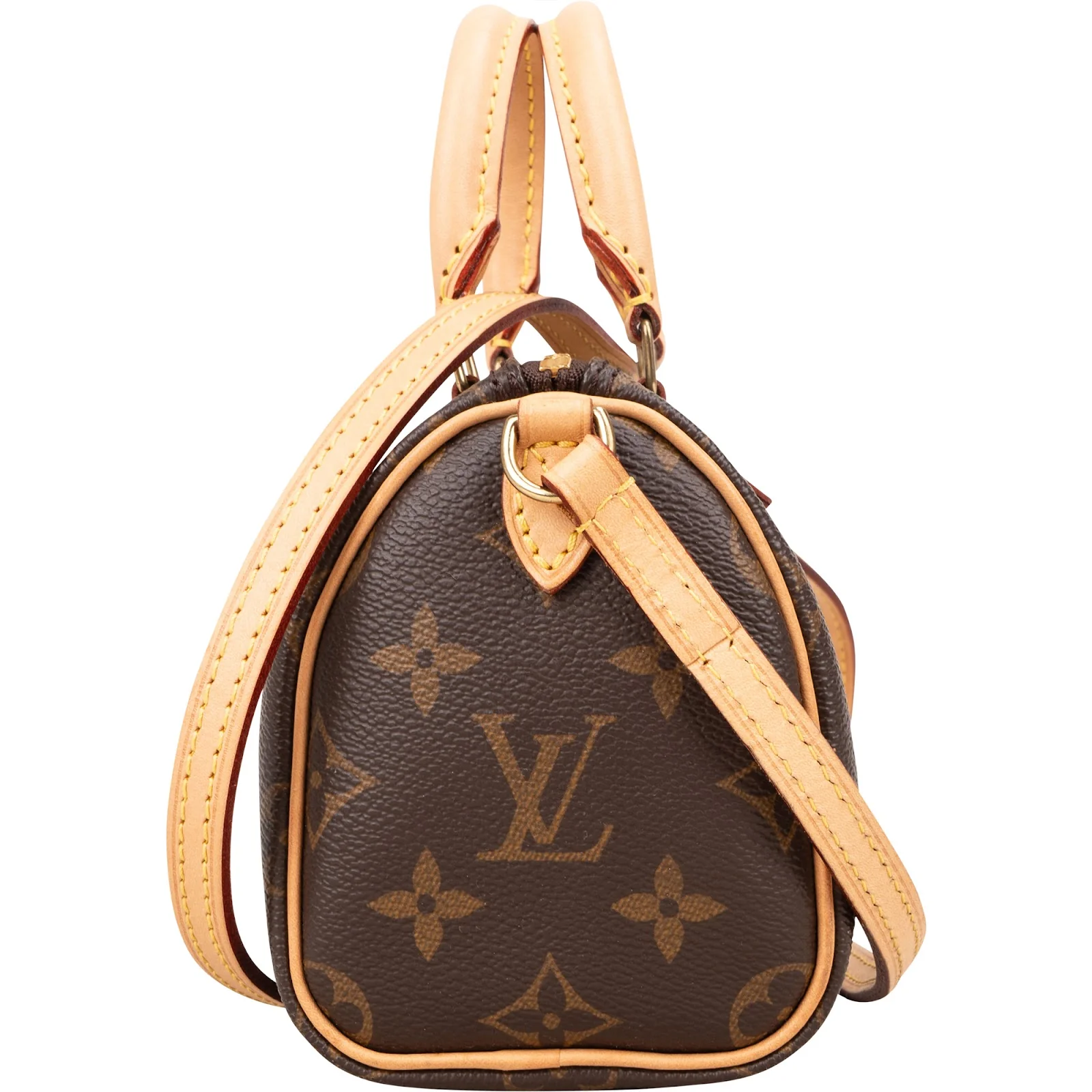 Louis Vuitton Monogram Canvas Nano Speedy Crossbodybag