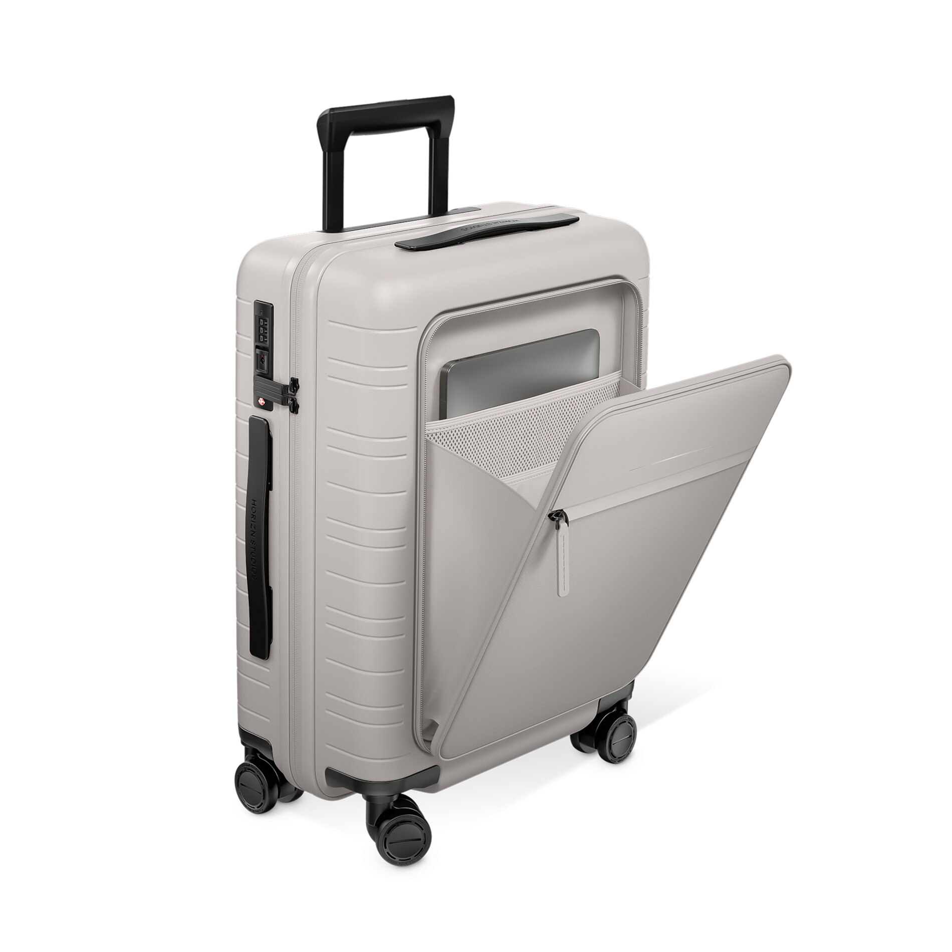 M5 Pro Kabinentrolley (55 cm) - Sand Grey