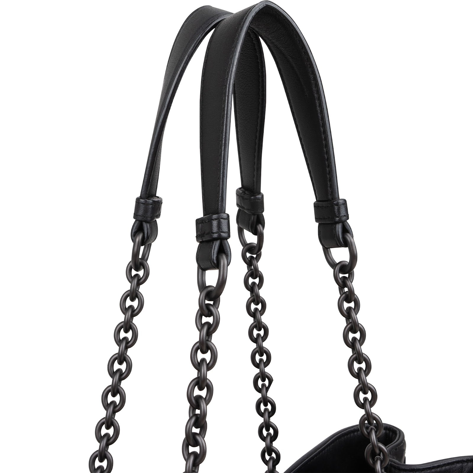 Sac à bandoulière à chaîne en cuir nappa Intrecciato de Bottega Veneta