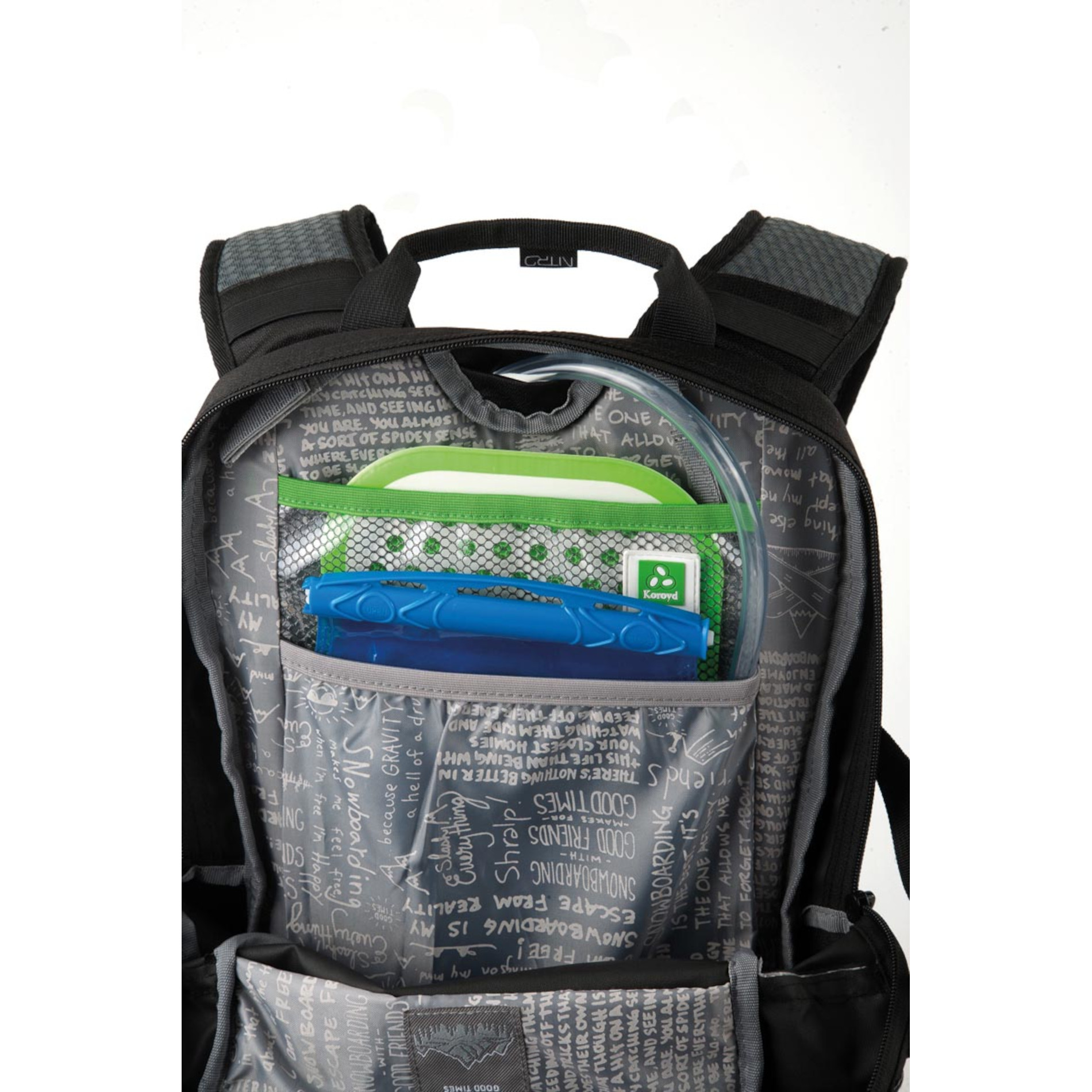 Snowboardrucksack ROVER 14 - Black Out