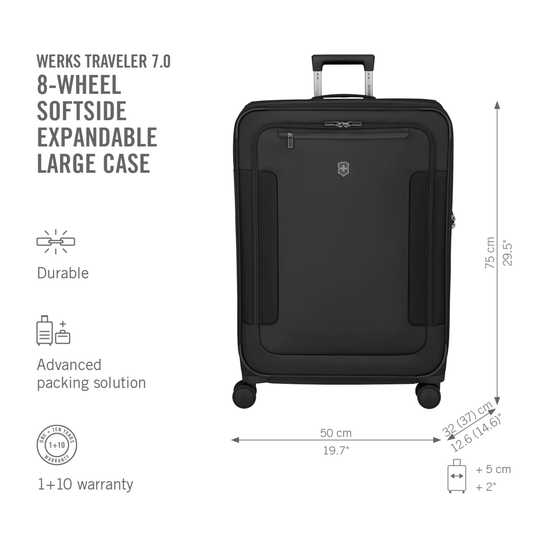 Werks Traveler 7.0 Large Case - Black