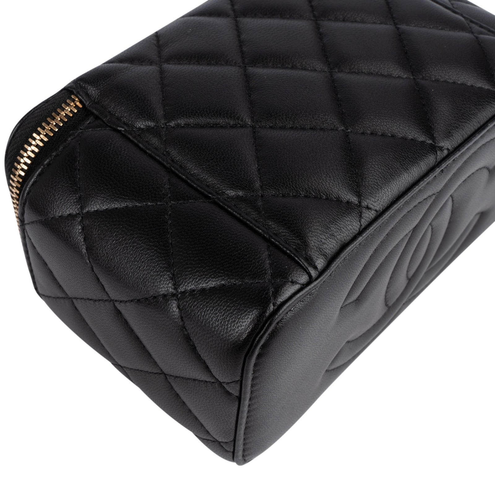 Chanel Quilted Lambskin Vanity Adjustable Crossbody Bag