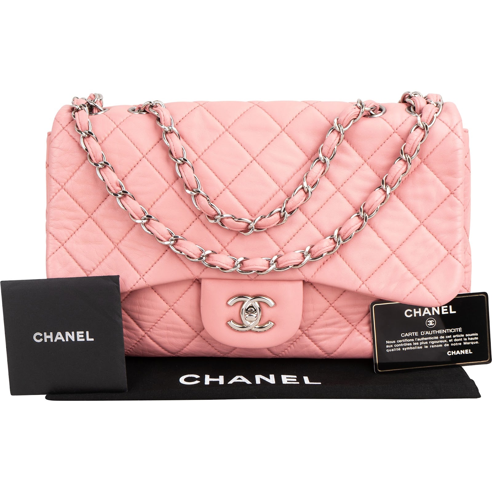 Chanel - Borsa a tracolla Jumbo con patta singola