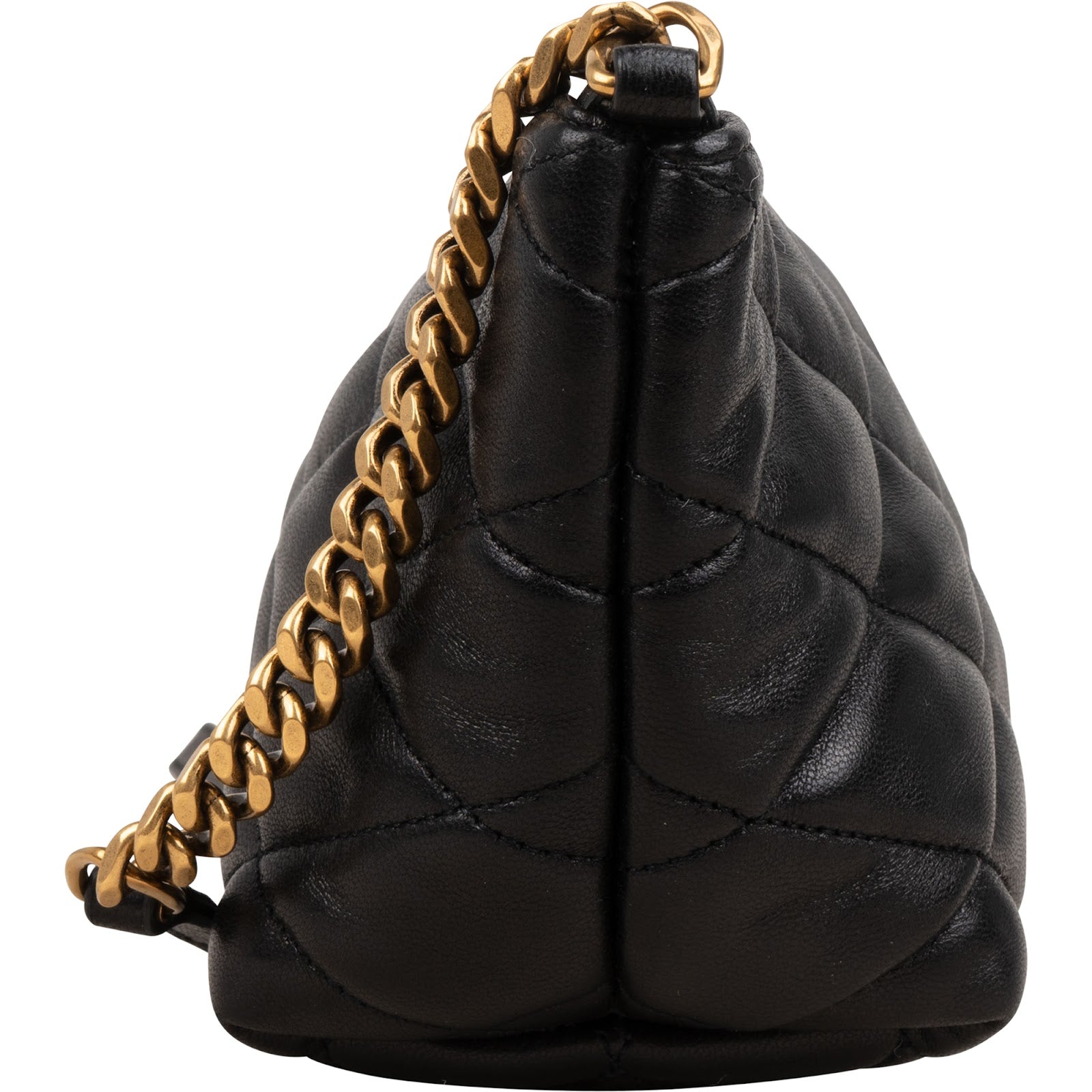 Saint Laurent Quilted Lambskin Sade Pochette