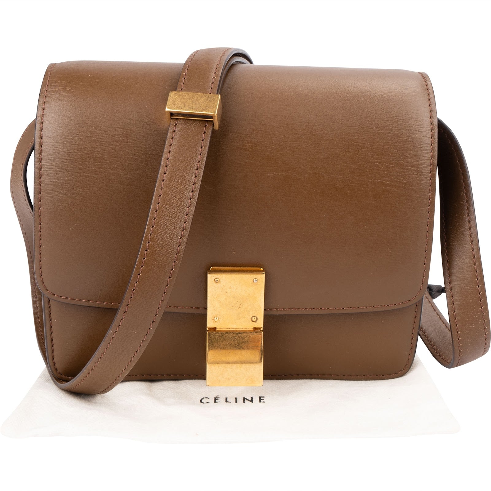 Celine - Kleine klassieke box-crossbodytas