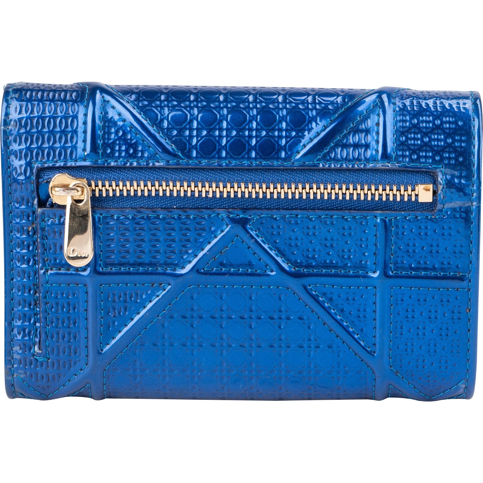Christian Dior - Patent Diorama Wallet