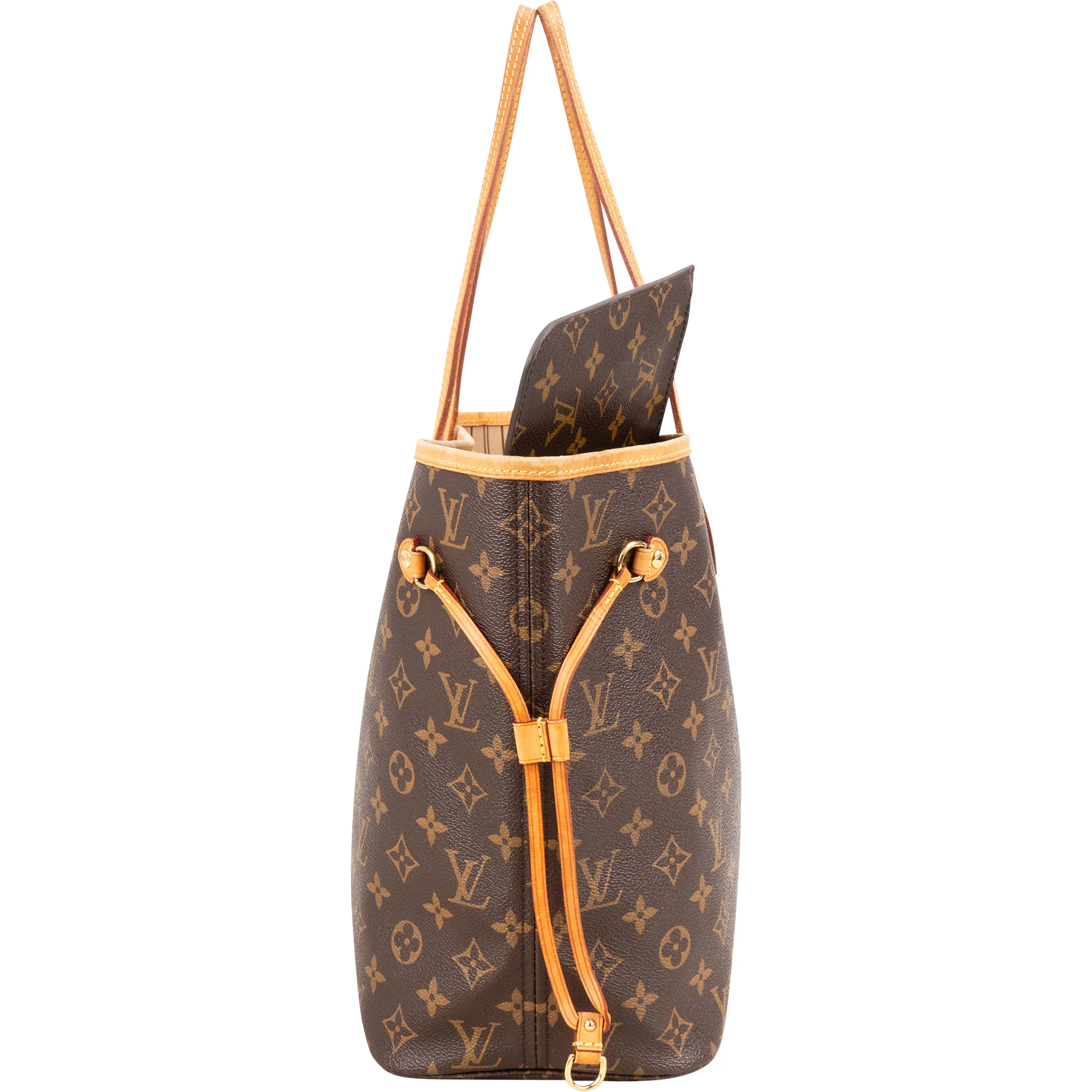 Louis Vuitton Monogram Canvas Neverfull MM Shopper Shoulder Bag