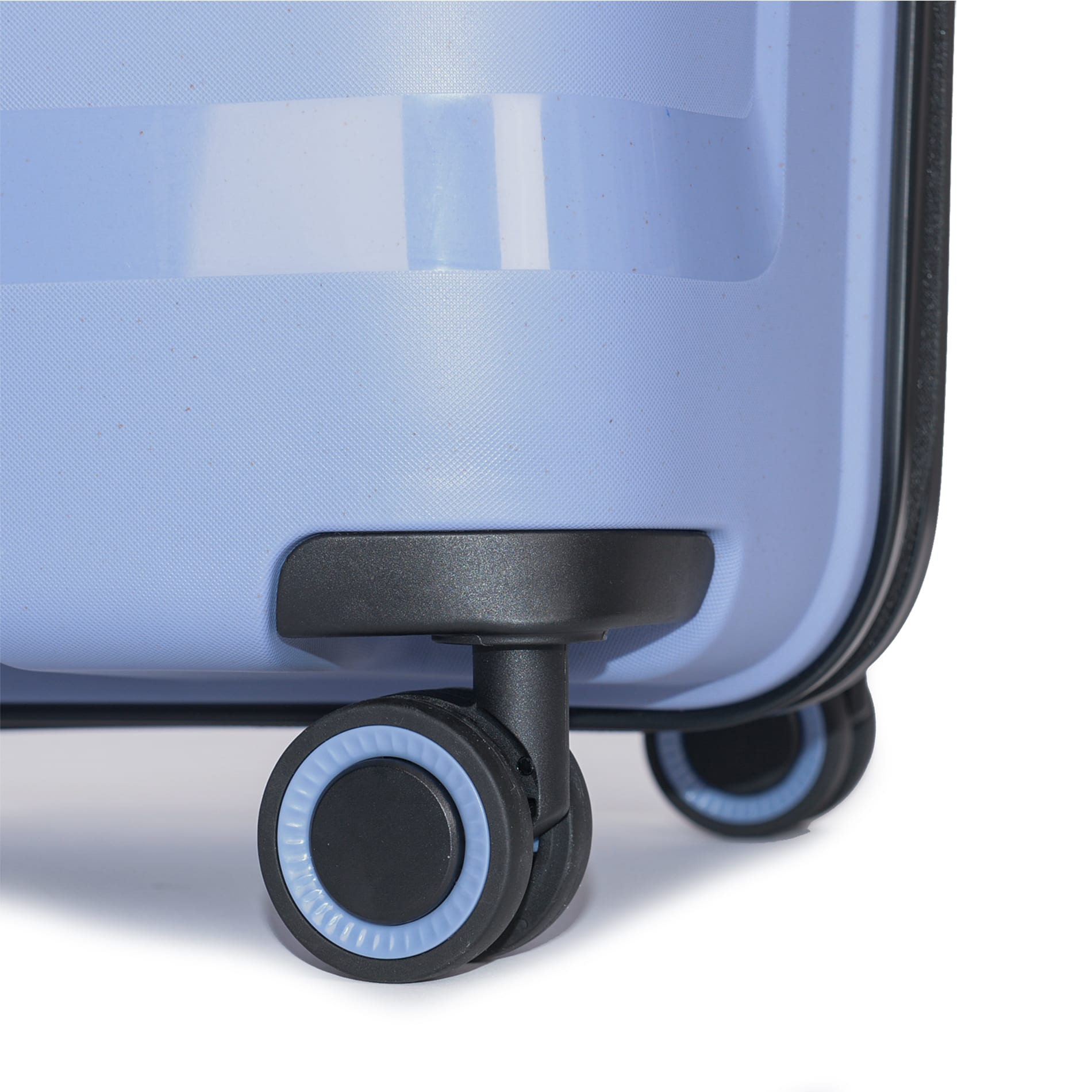 Straw - Hartschalen-Koffer L (bis 76cm) - light blue