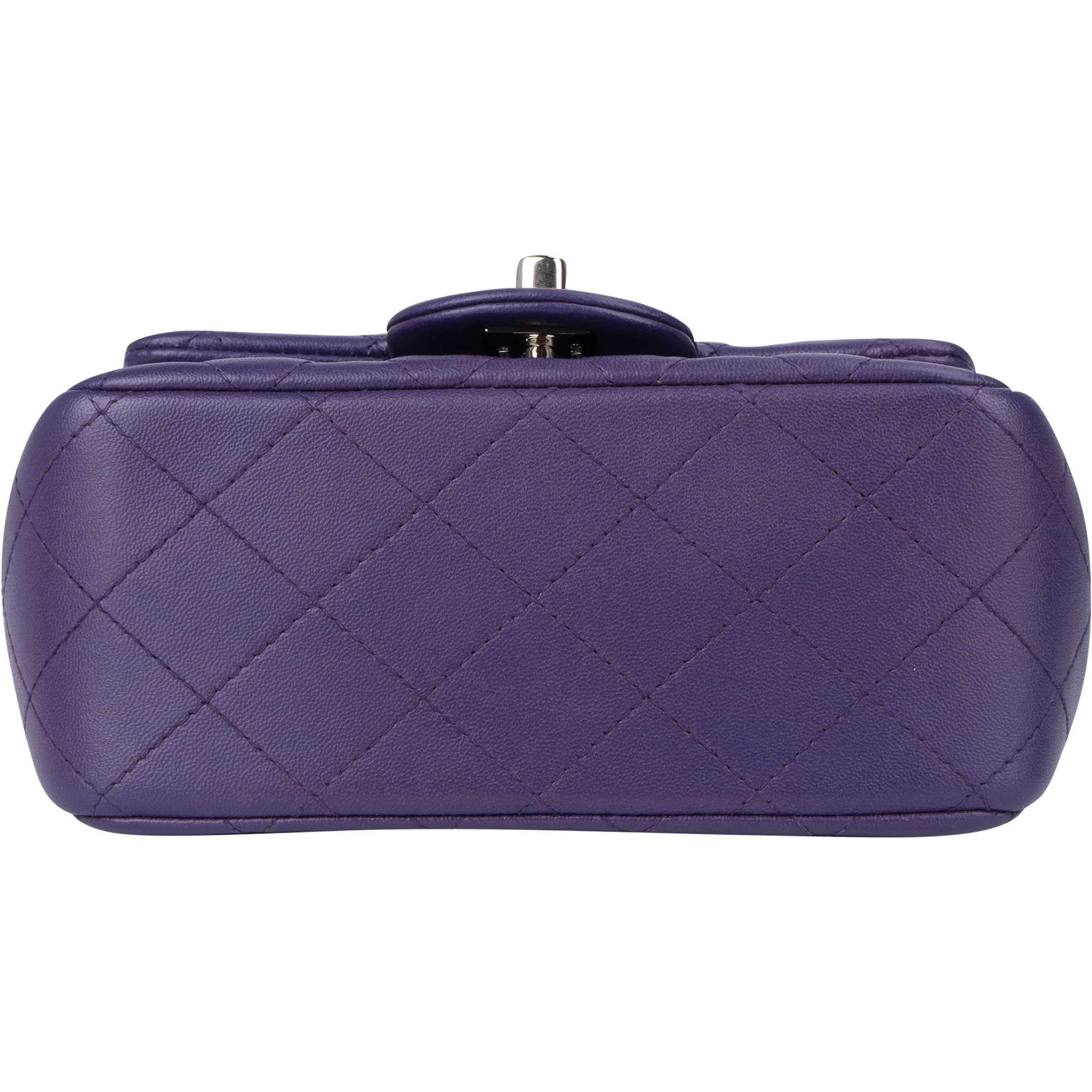 Chanel Quilted Lambskin Single Flap Crossbody Bag