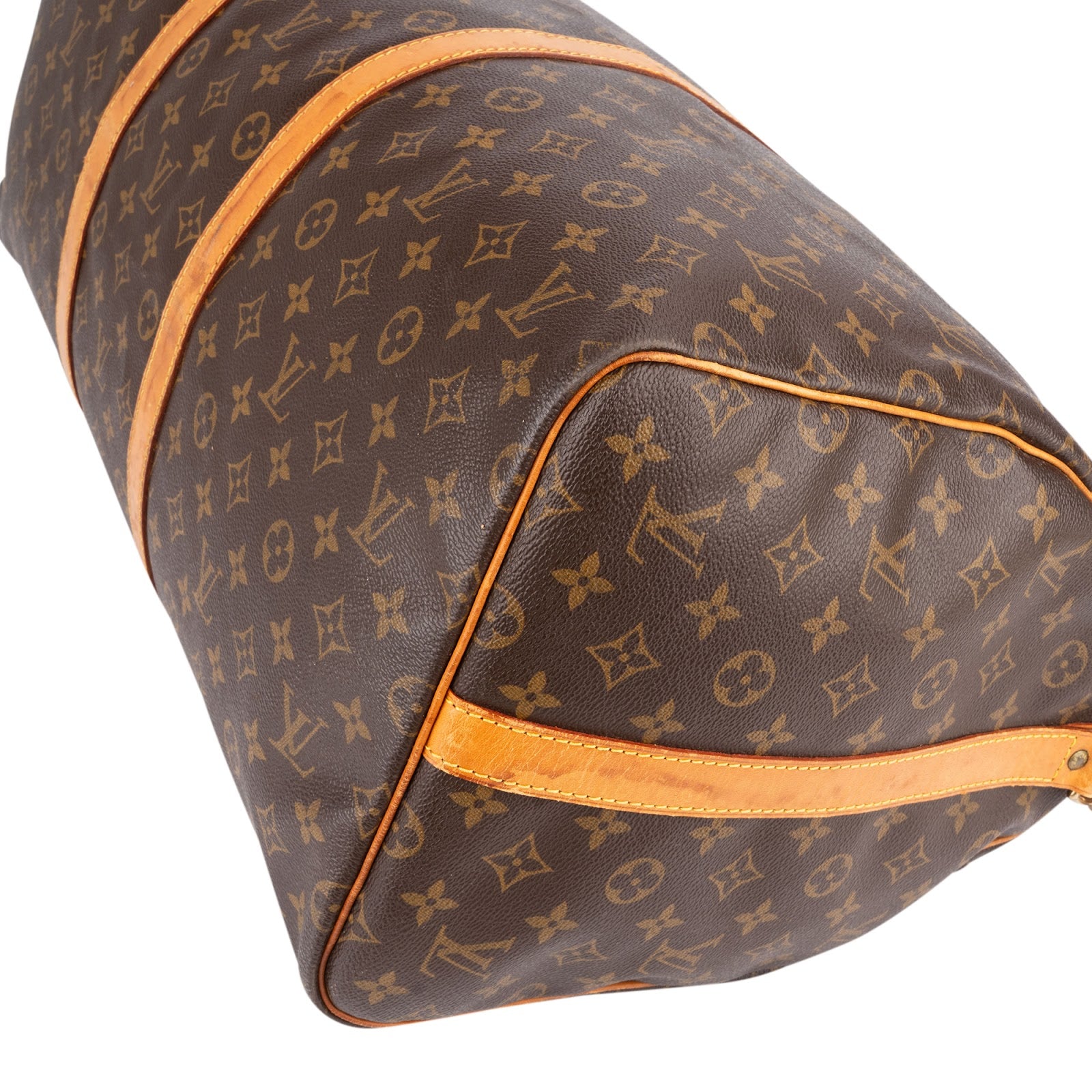 Louis Vuitton Monogram Canvas Keepall 55 Bandoulière Travel Bag