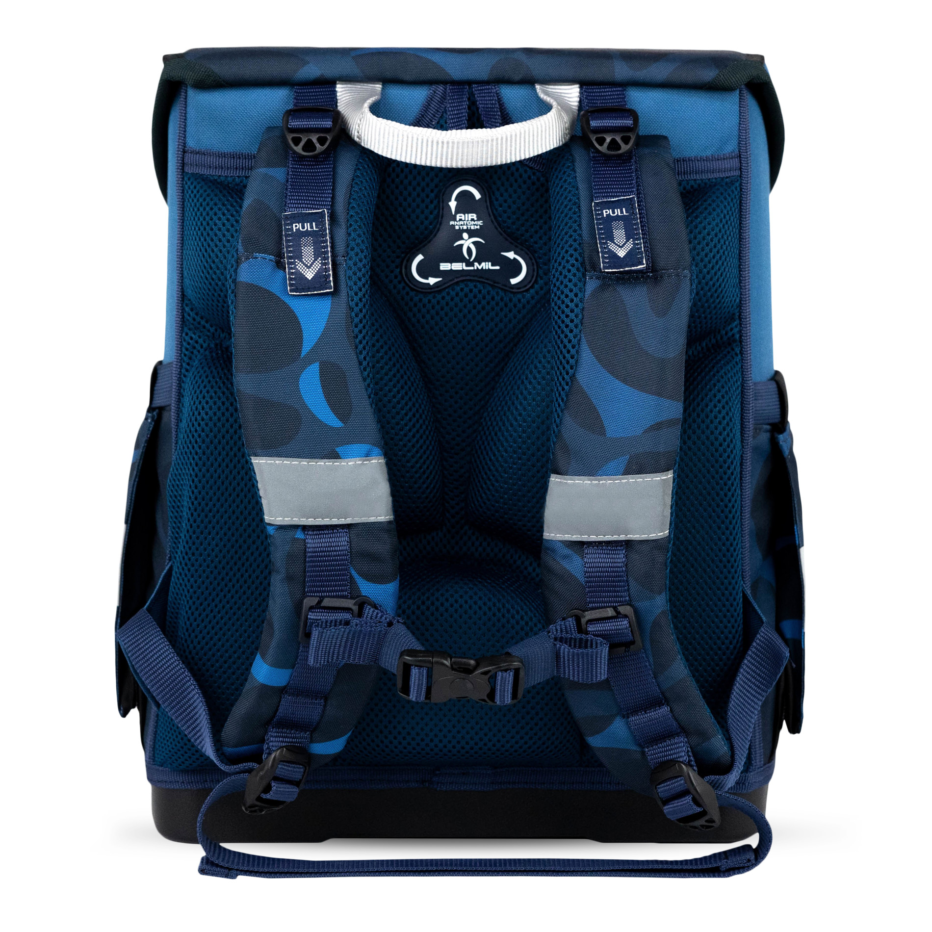 Belmil Compact ergonomisches Schulranzen-Set 5-teilig "Wave Storm"