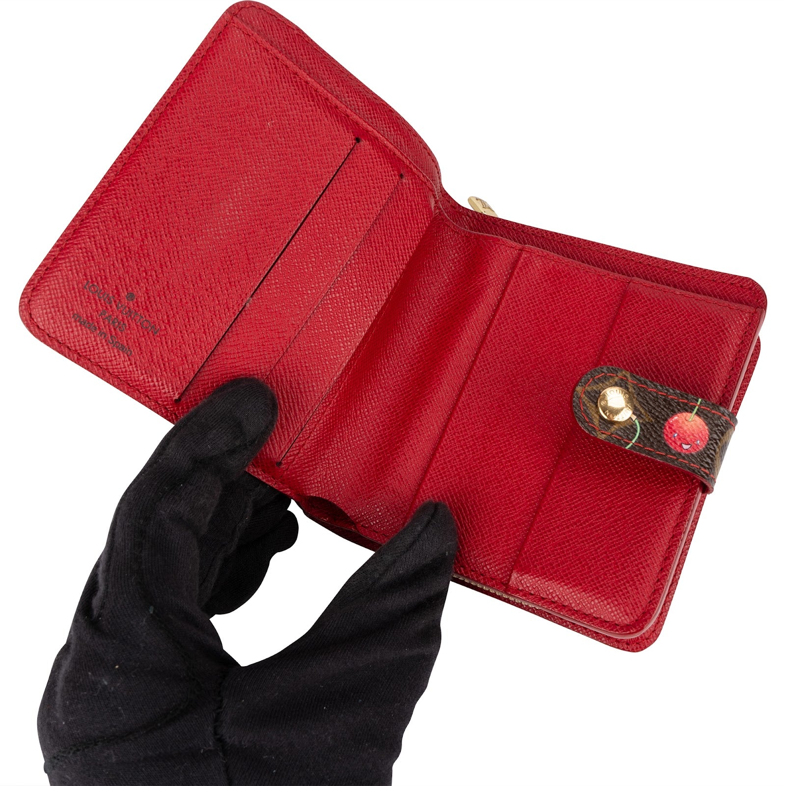 Louis Vuitton Limited Monogram Murakami Cherry Compact Zip Wallet