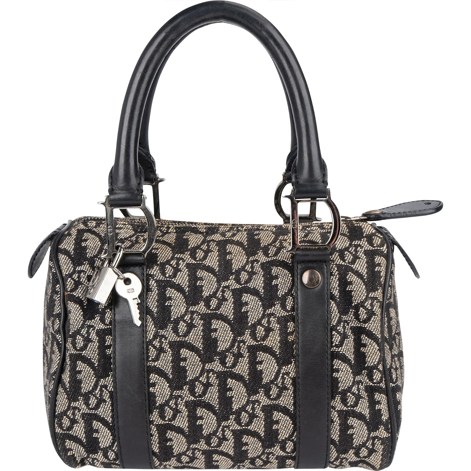 Christian Dior Trotter Monogram Boston 20 Bag