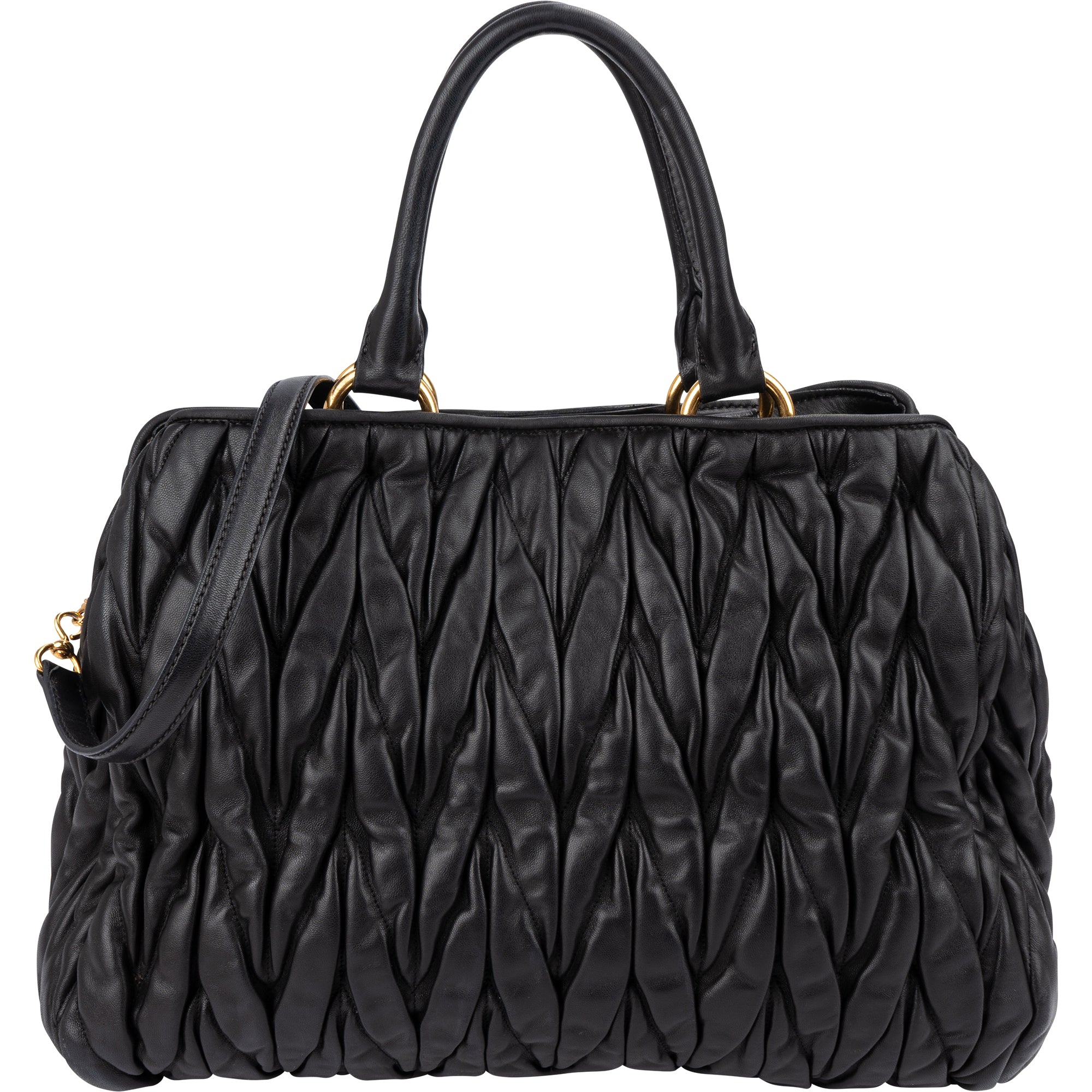 Miu Miu -Quilted Leather Handtasche
