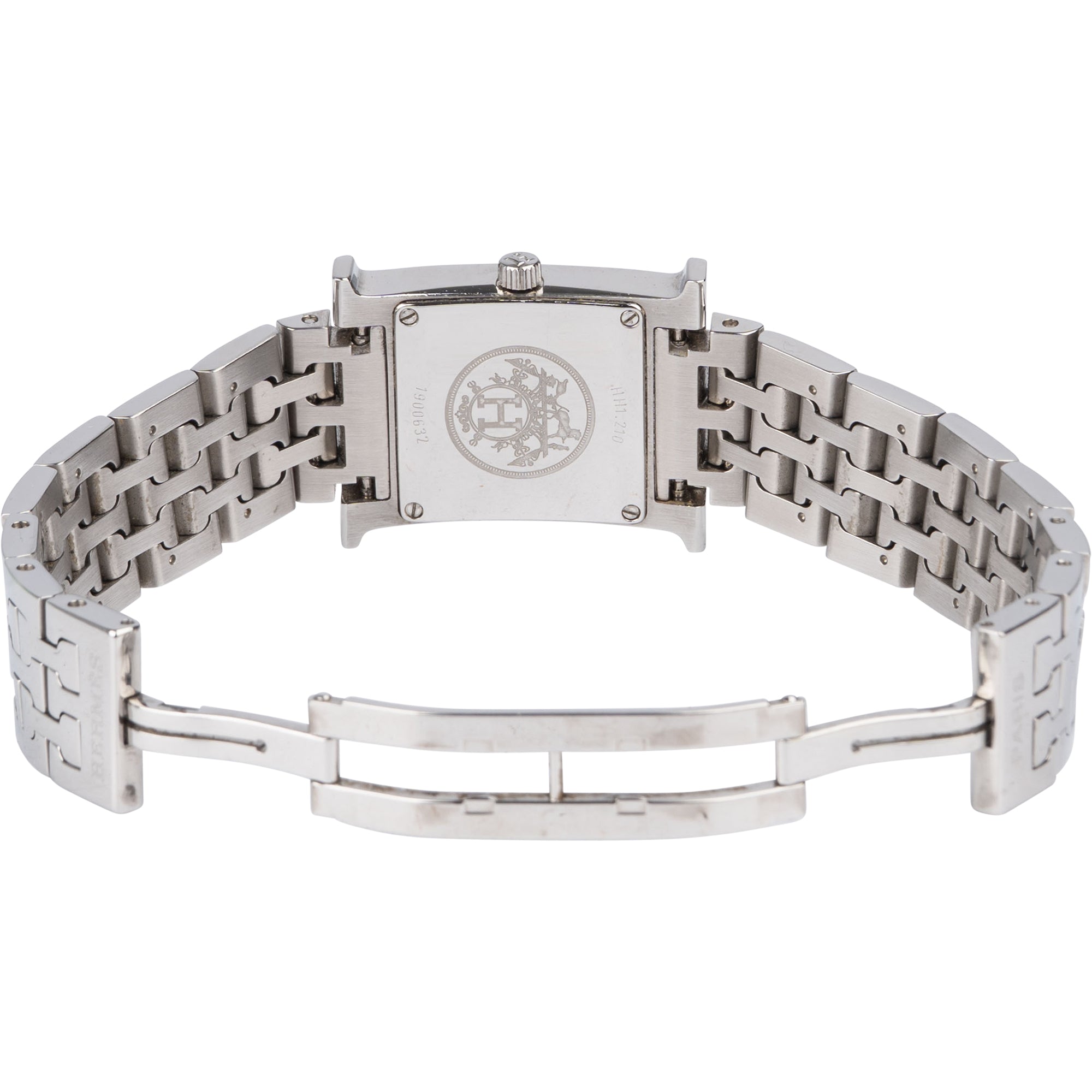 Hermès Silver Tone Heure HH-1210 Damenuhr
