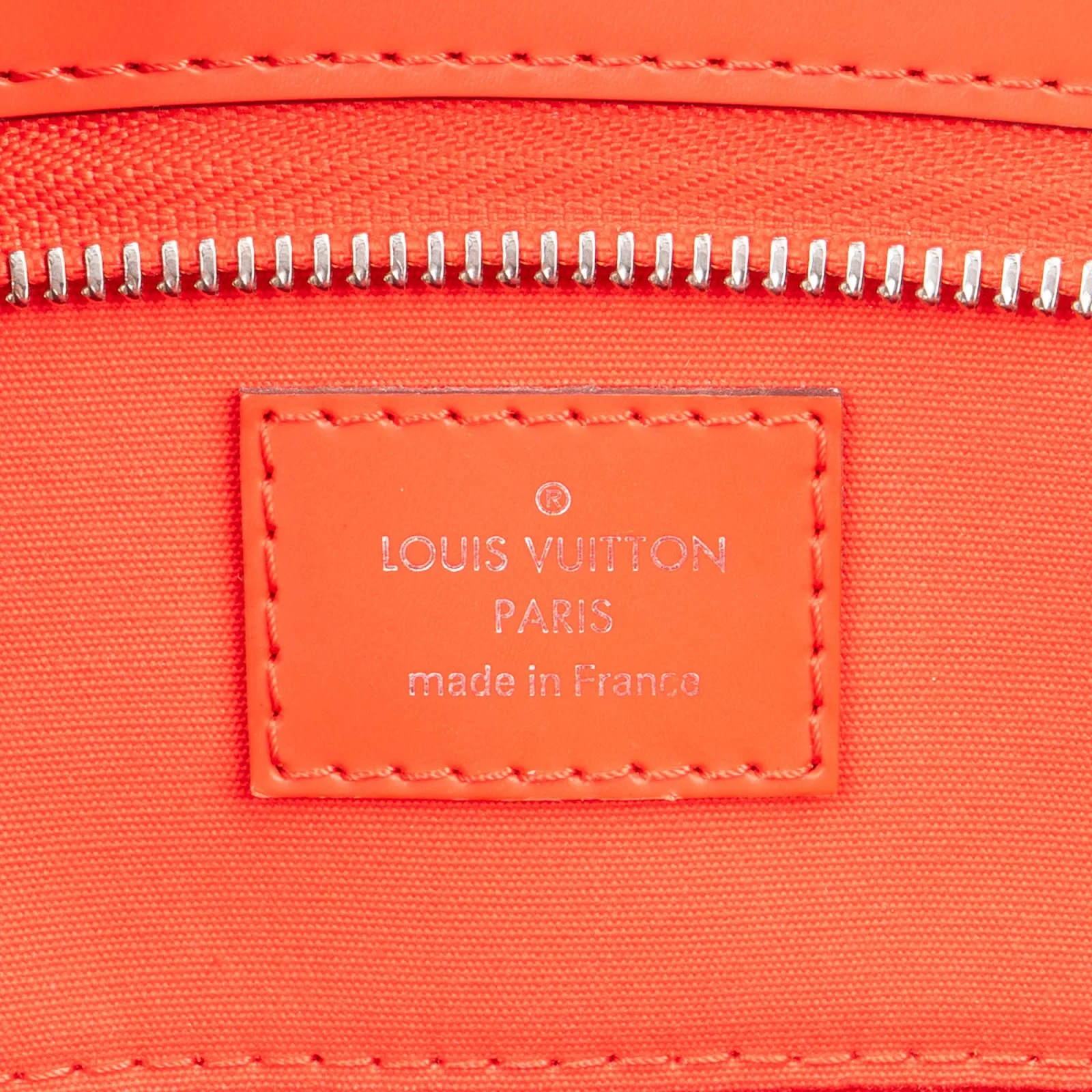 Louis Vuitton Red Epi Leather Soufflot MM Handbag