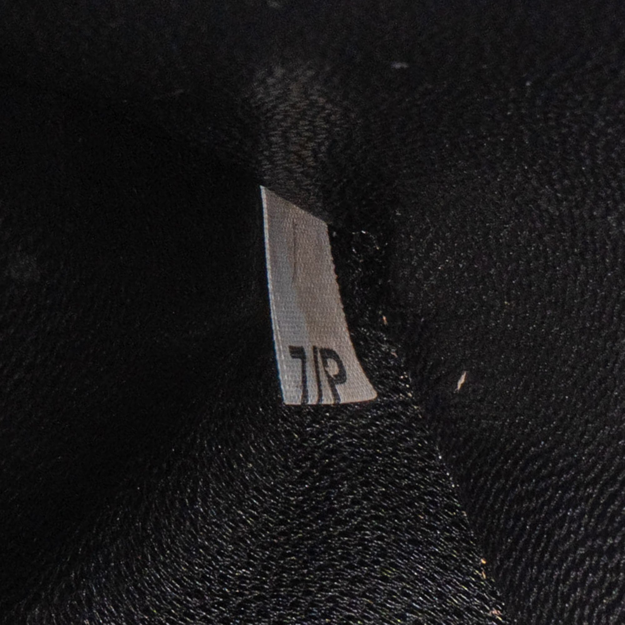 Prada Black Saffiano Leather Rabbit Clutch