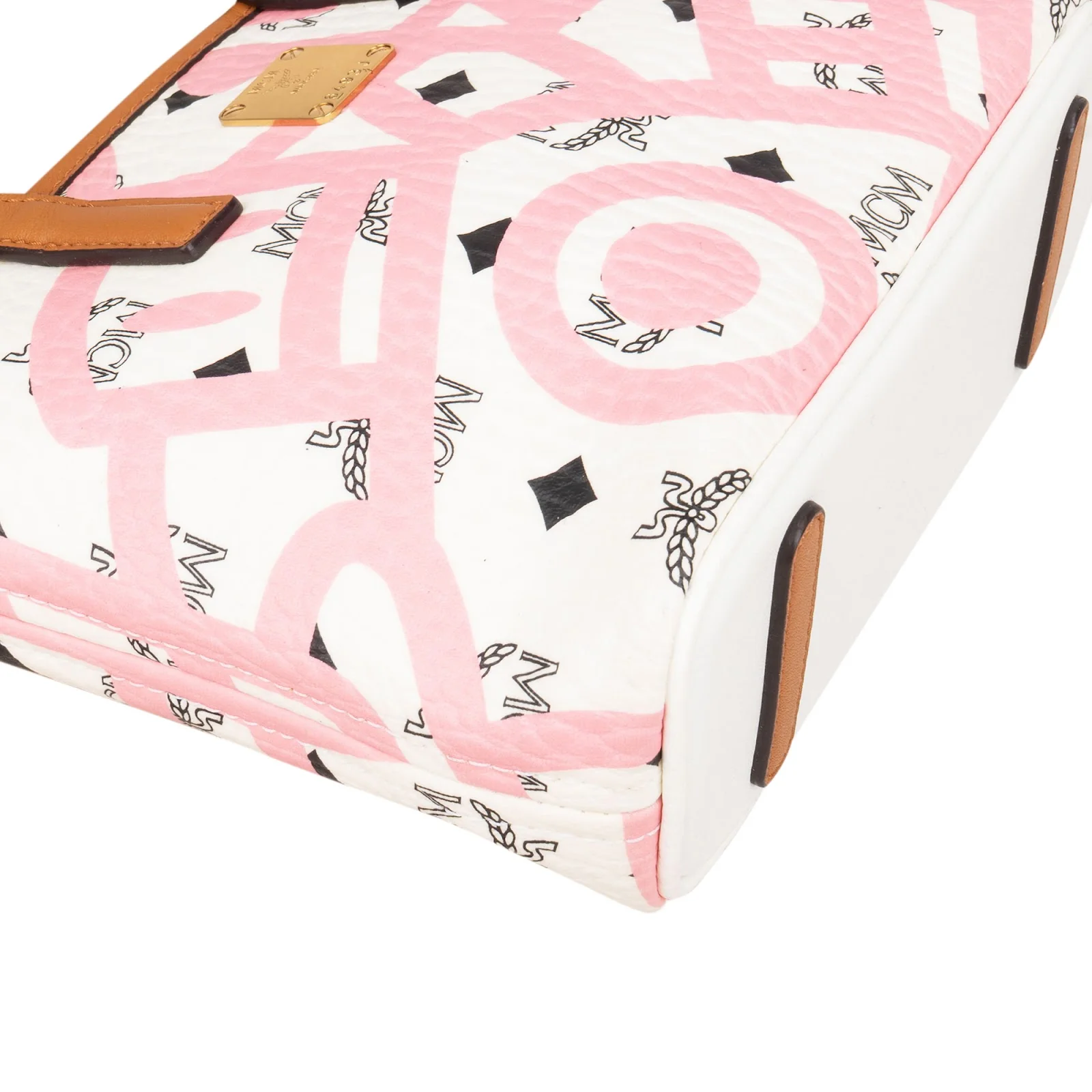 MCM Monogram Visetos X Eddie King Mini Aren Handbag