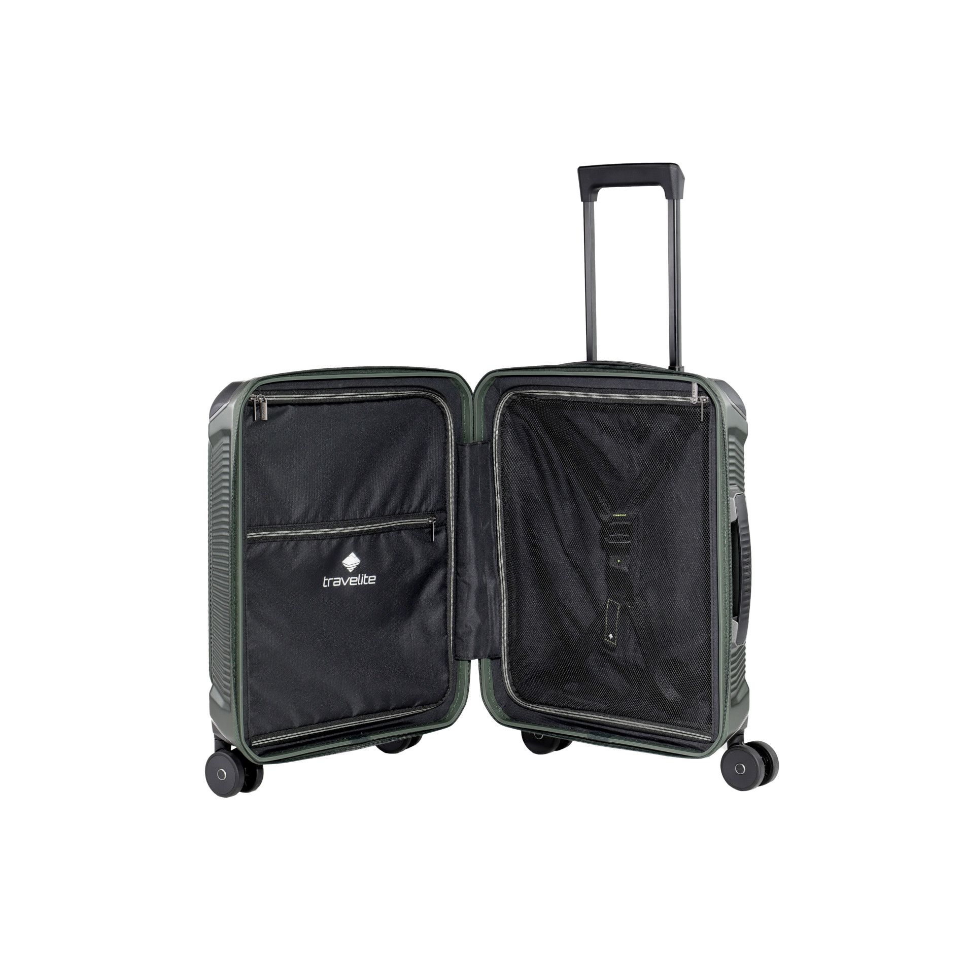 MILLENNIUM Handgepäck S (55cm) mit Vortasche - Pine Green
