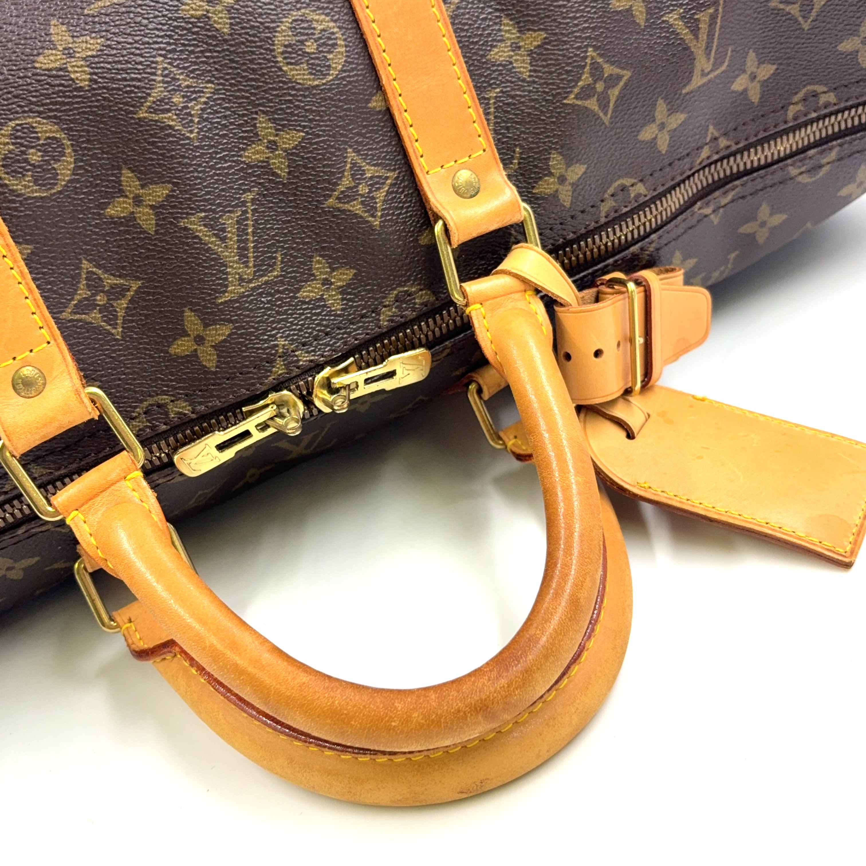 Louis Vuitton  Keepall Bandouliere 55 Monogram Boston Bag