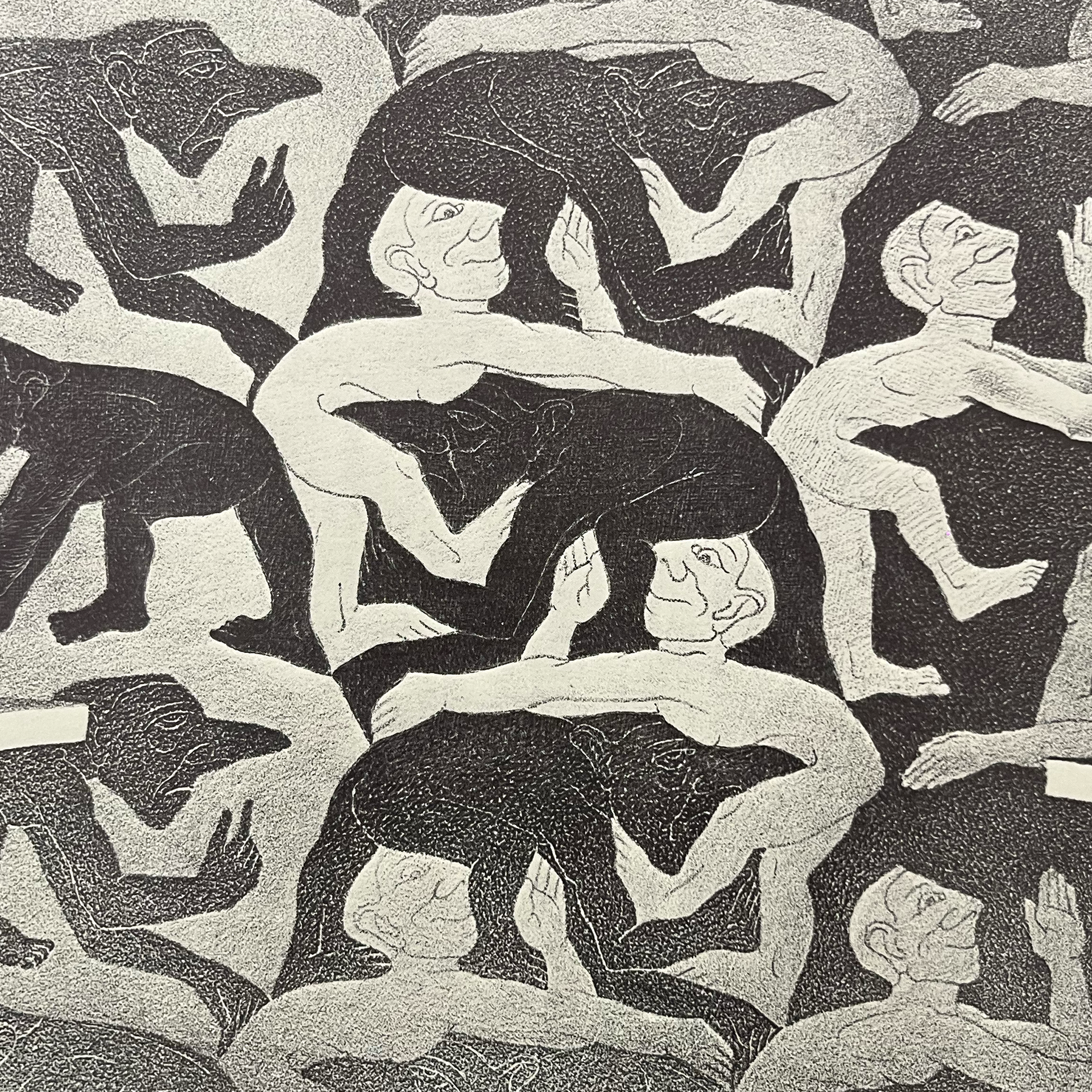 M.C. Escher  - Rencontre