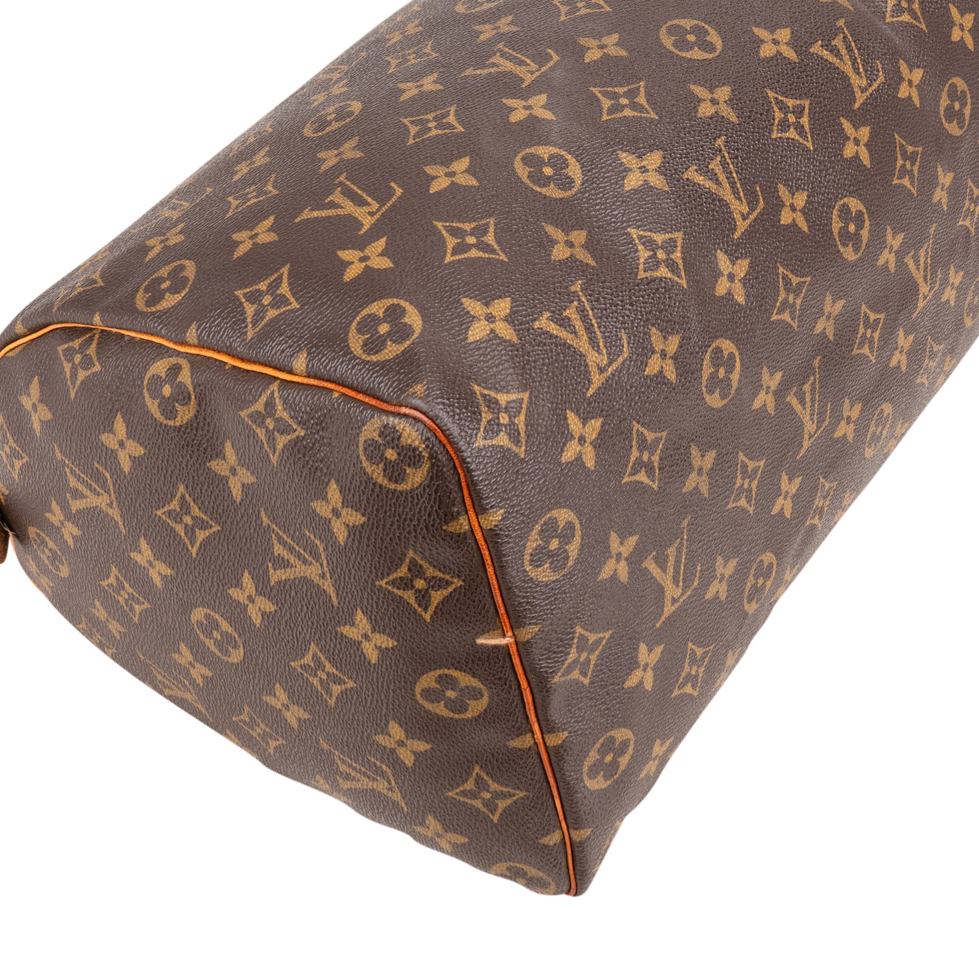 Louis Vuitton Canvas Monogram Speedy 35 Boston Bag