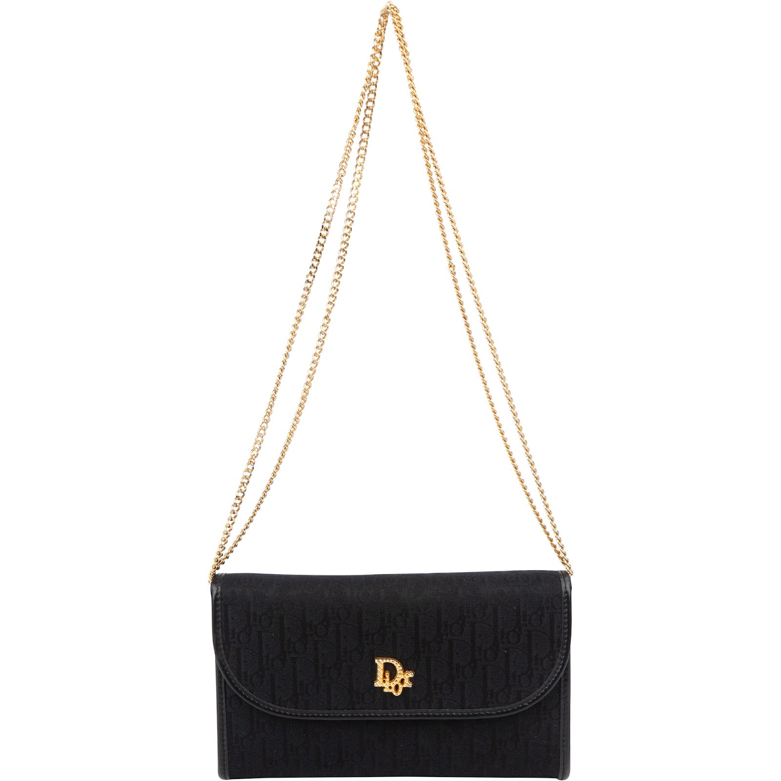 Christian Dior Oblique Monogram Single Flap Crossbody Bag