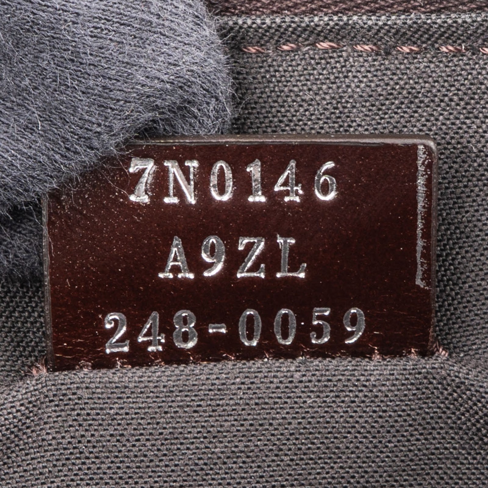 Fendi - Monogram Zucca Canvas Camera-schoudertas