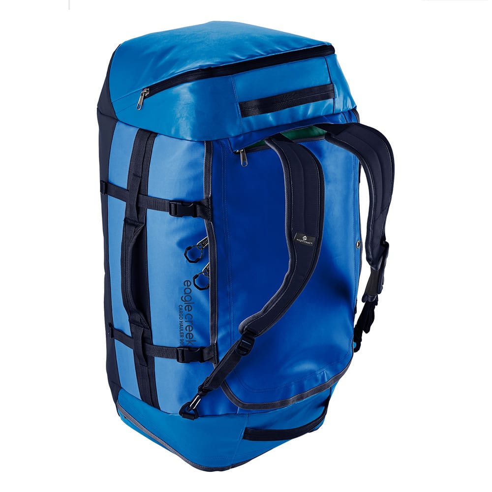 Cargo Hauler Duffel 90L - Aizome Blue