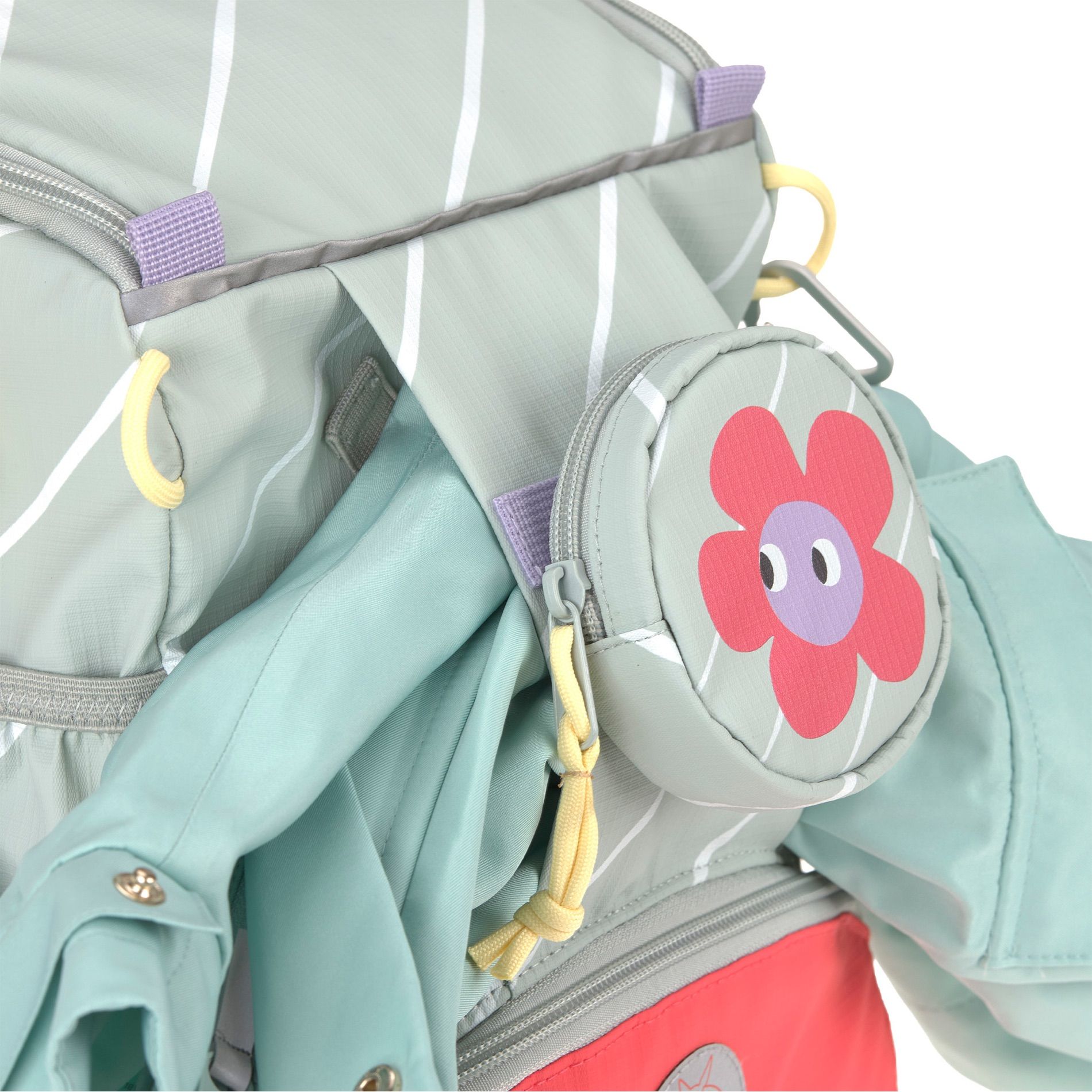 Mini Outdoor Backpack Up Happy Trails - flower