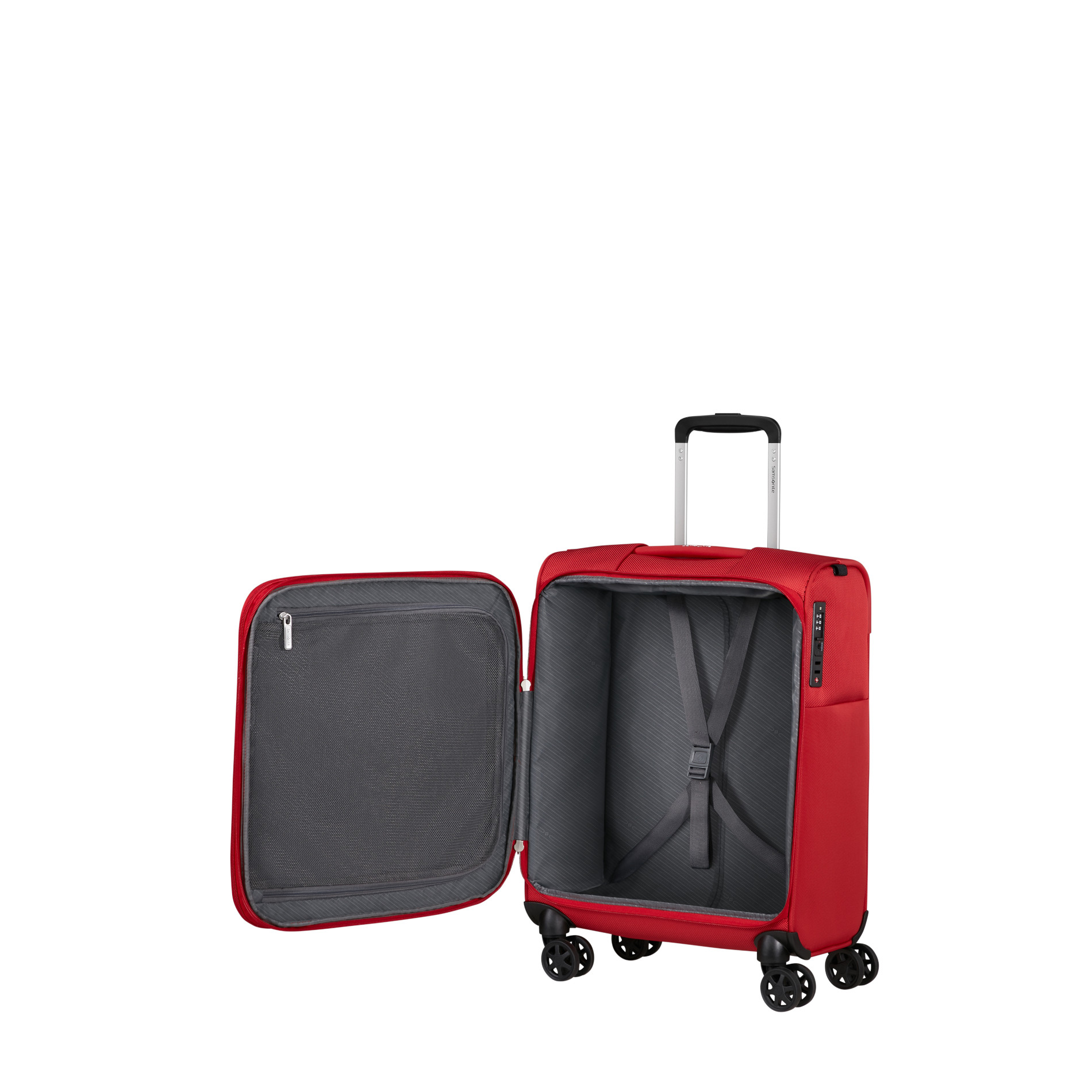 BASE BREEZE Handgepäck (55 cm) erweiterbar - RED