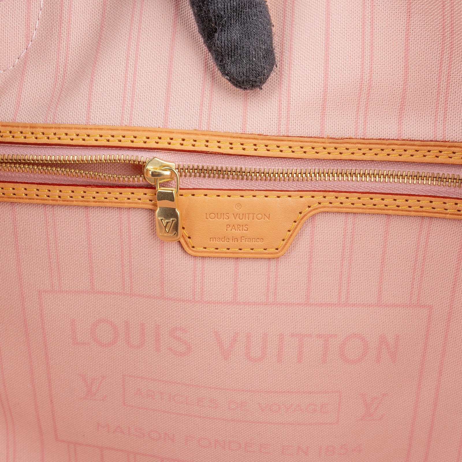Louis Vuitton Monogram Damier Azur Neverfull MM Shoulder Bag