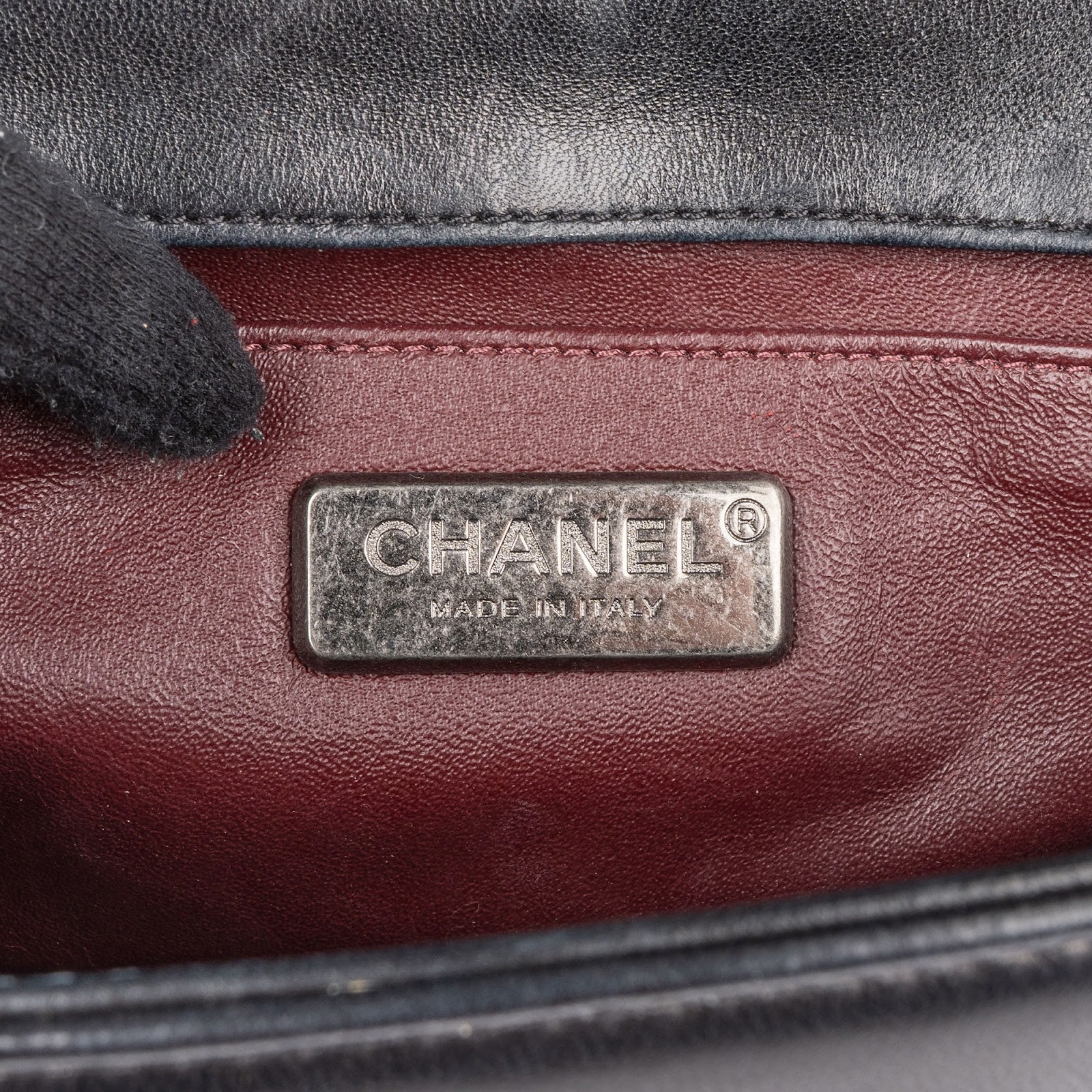 Chanel Goat Hair Medium Boy Single Flap Crossbody Bag