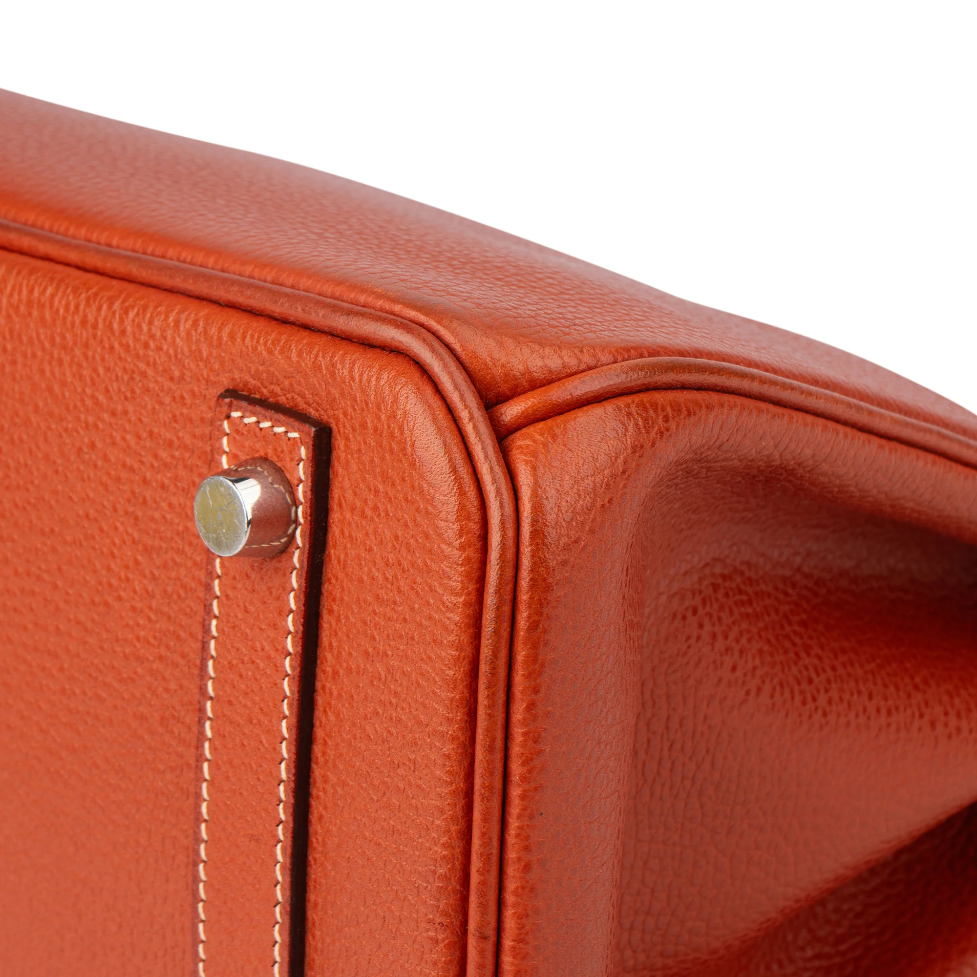 Hermès Birkin 30 Ardennes Leather Palladium Hardware Handbag