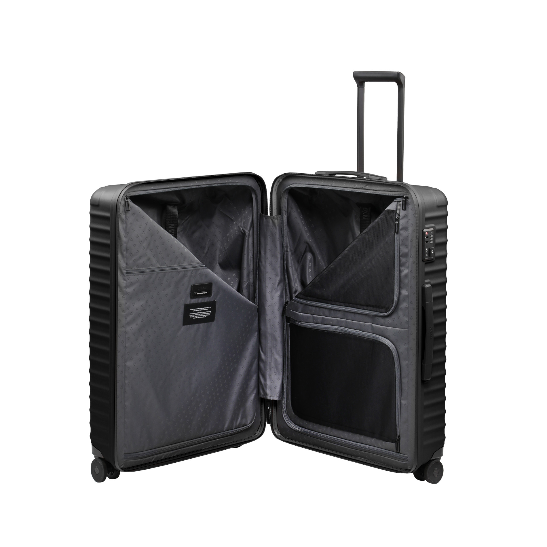 UPGRADE Trolley L (75 cm) - Nightshade black