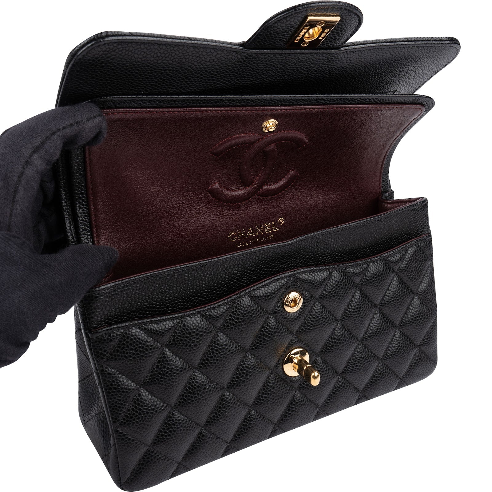Chanel - Small Double Flap Schultertasche