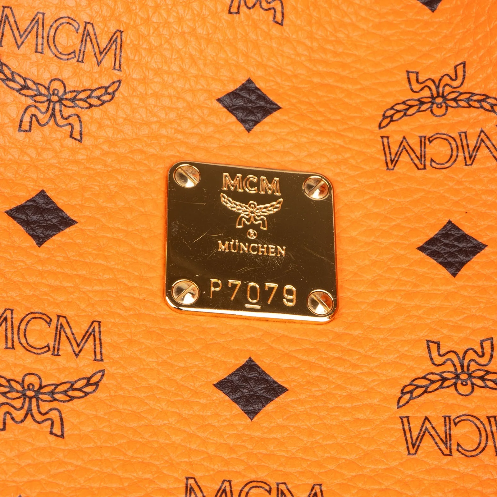 MCM Monogram Visetos Liz Shopper Tote Shoulder Bag