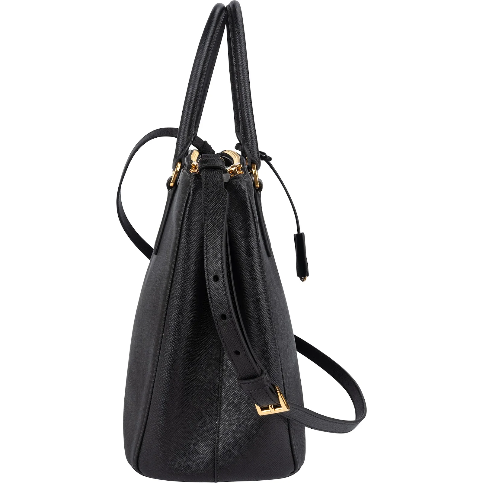 Prada Back Saffiano Leather Galleria Handbag