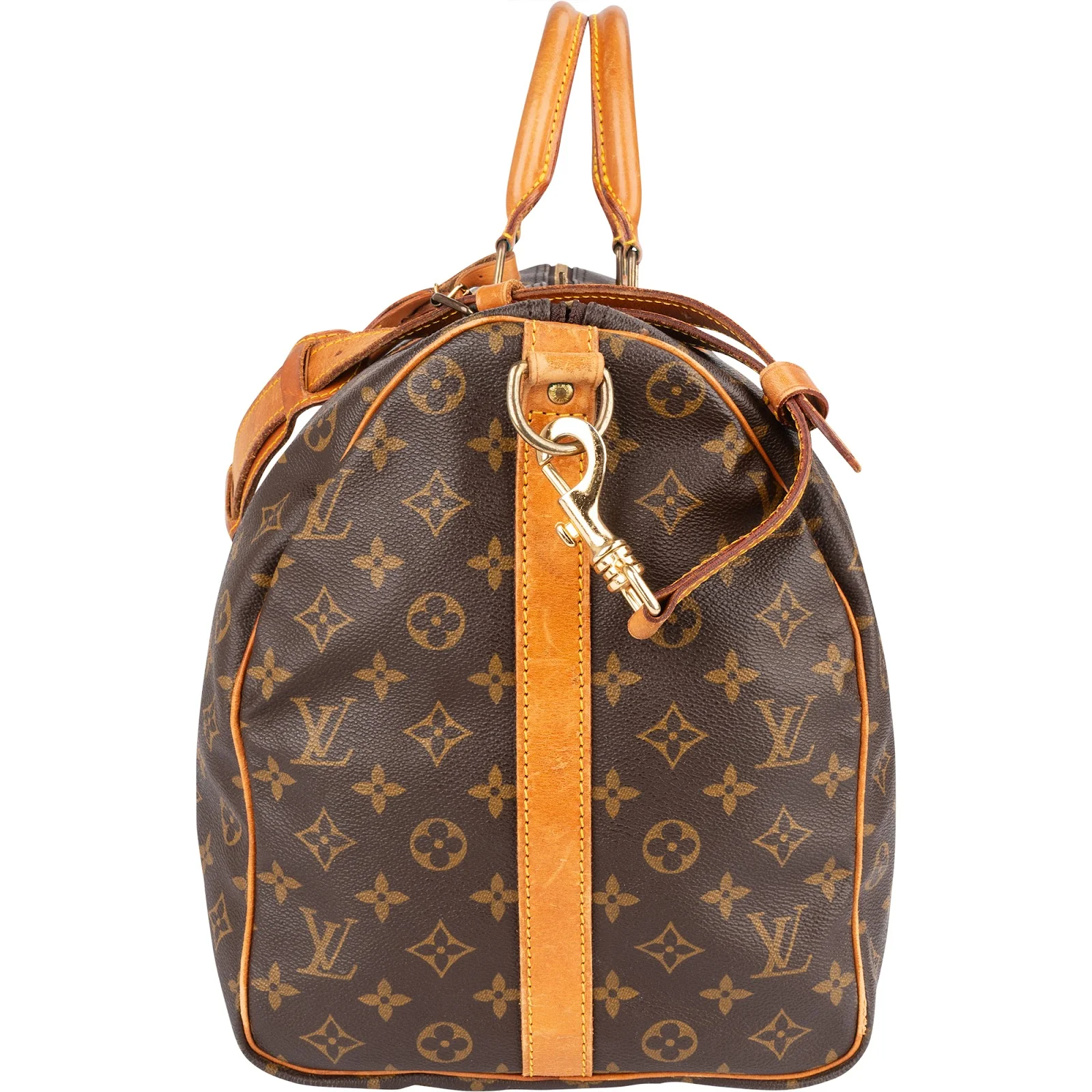 Louis Vuitton Monogram Canvas Keepall 50 Bandoulière Reisetasche