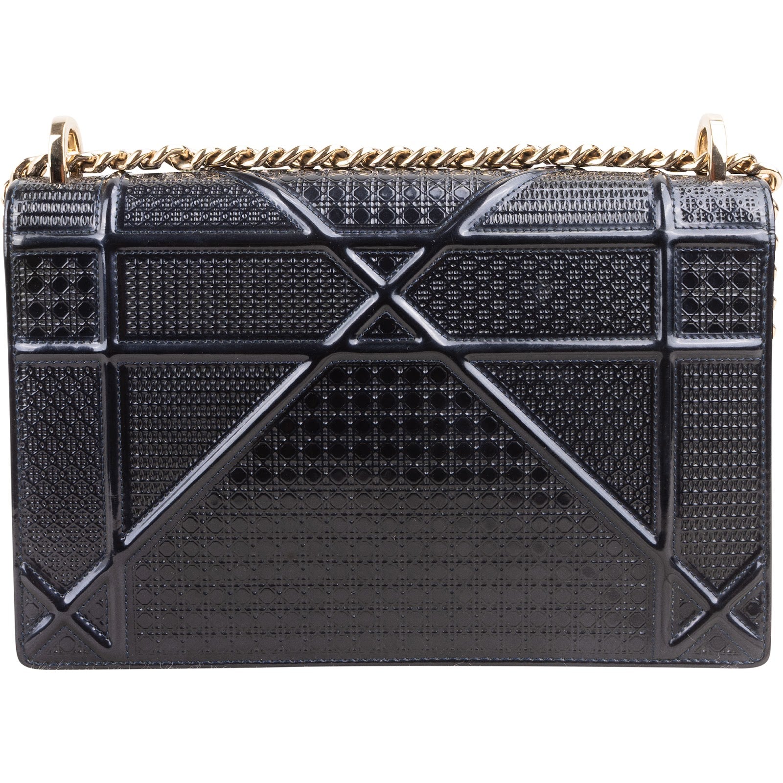 Christian Dior - Metallic Diorama Flap Crossbody Bag