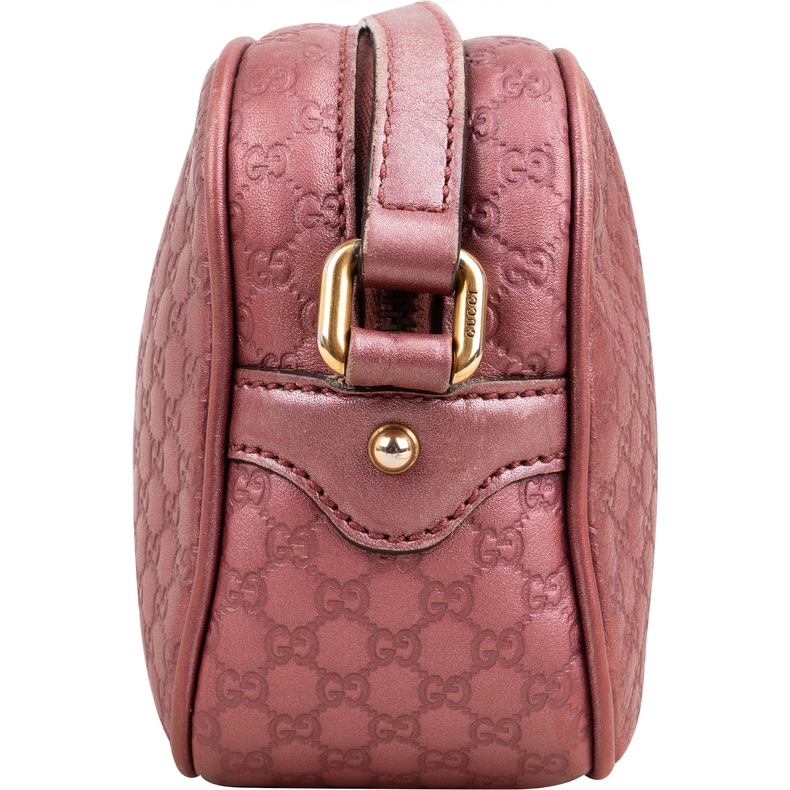 Gucci Guccissima Leather Bamboo Tassel Soho Crossbody Bag