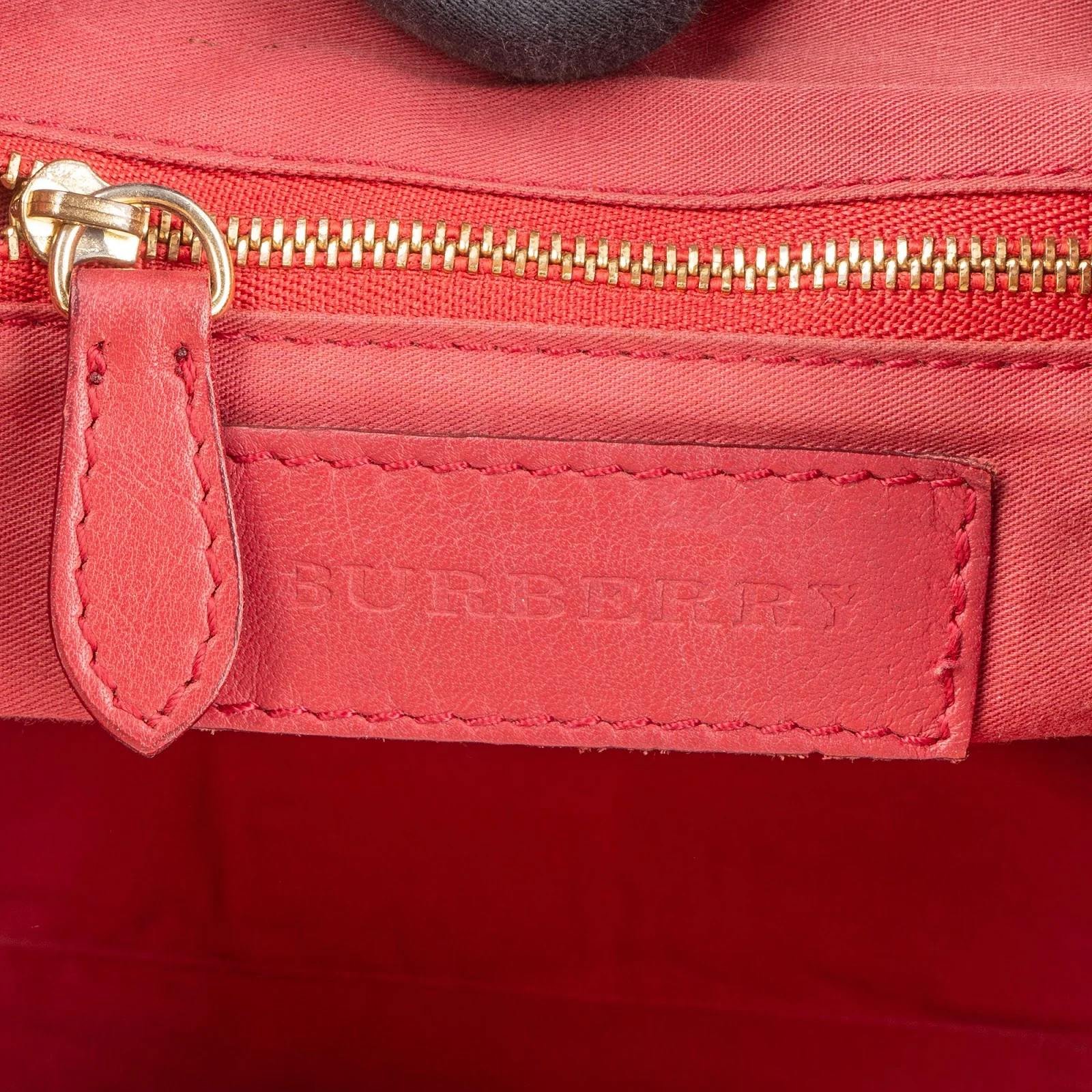 Burberry Haymarket Nova Check Tote Shoulder Bag