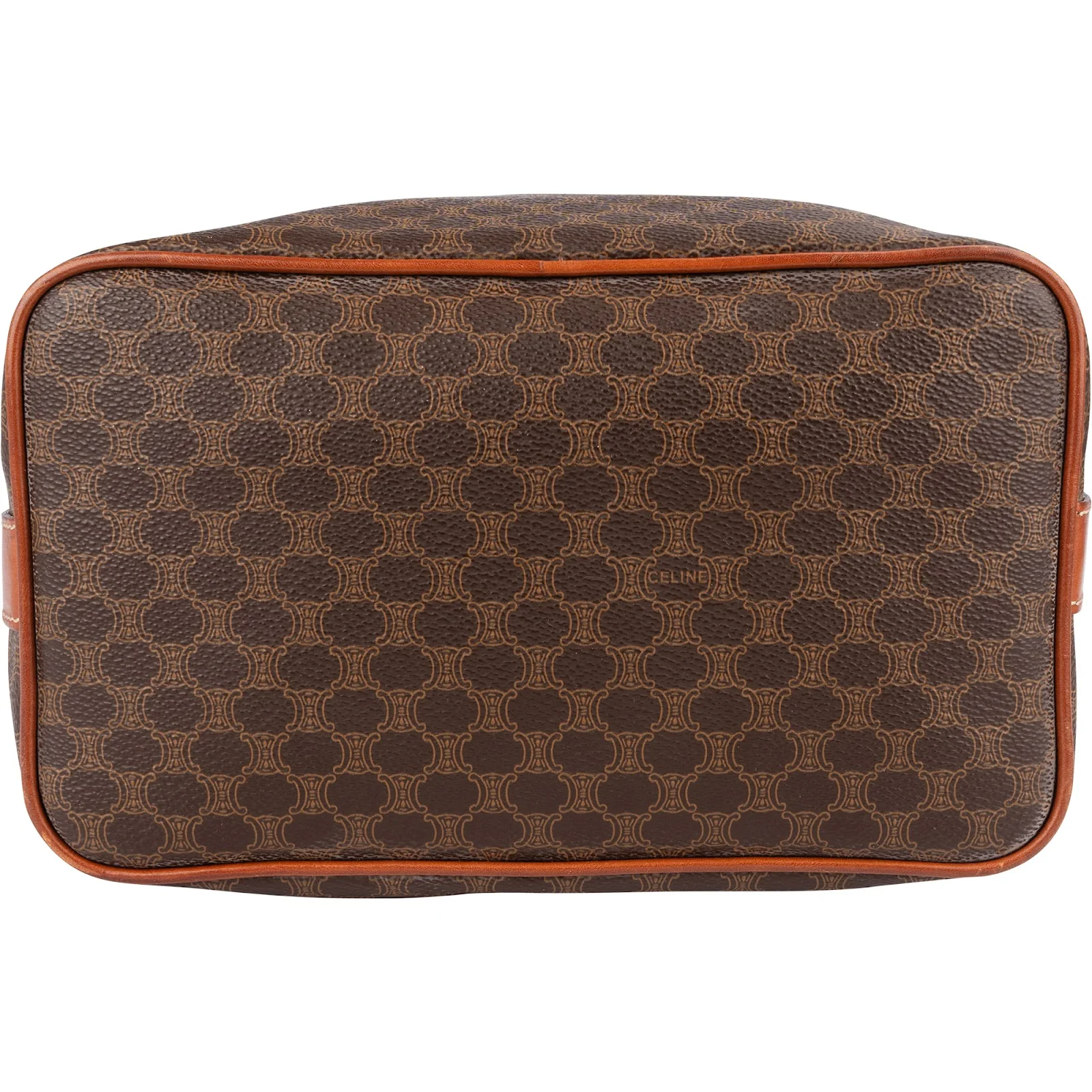 Celine Monogram Macadam Drawstring Bucket Shoulder Bag