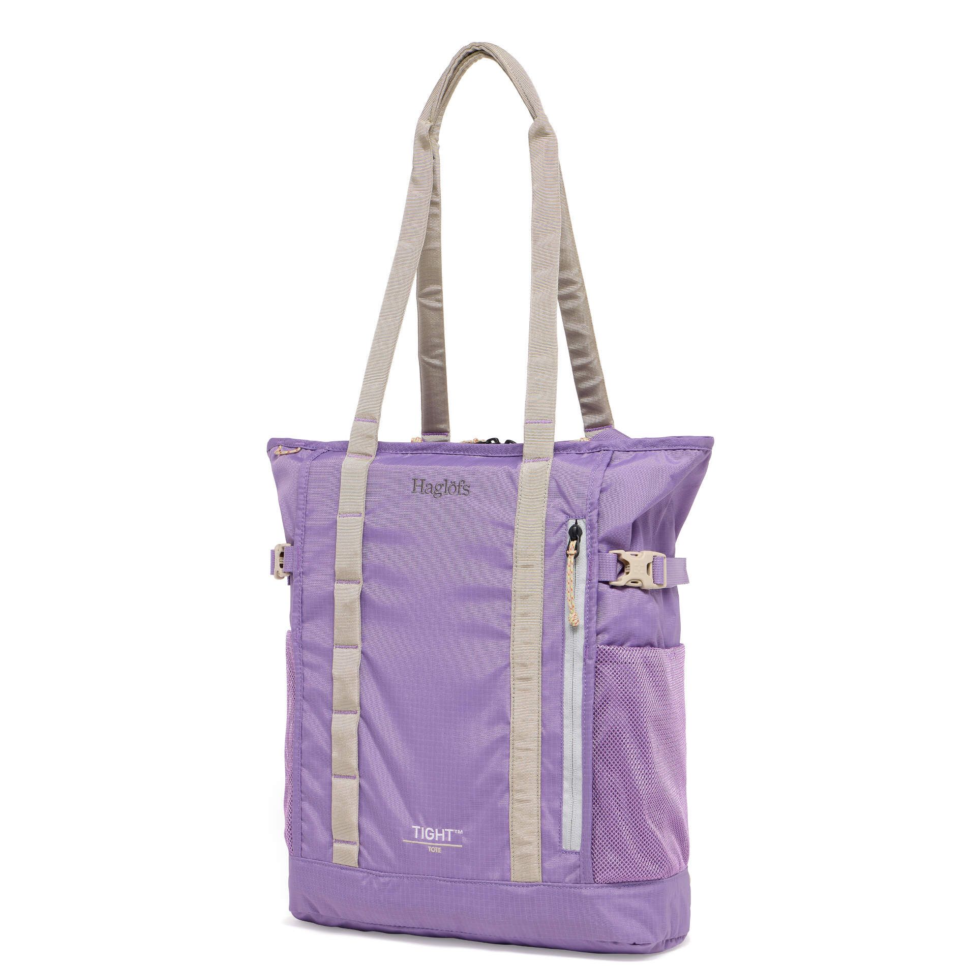 Tight Tote 25 – Purple ice/Chalk beige