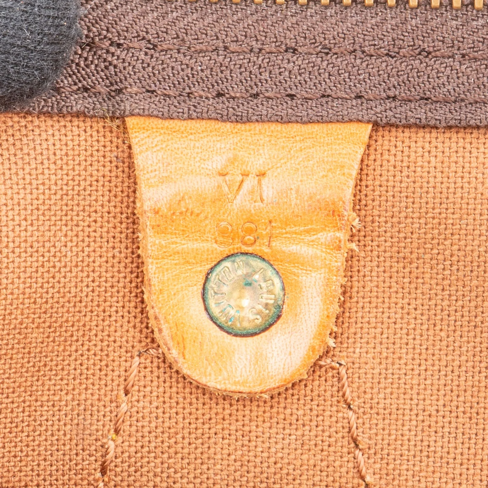 Louis Vuitton Monogram Canvas Speedy 30 Boston Bag