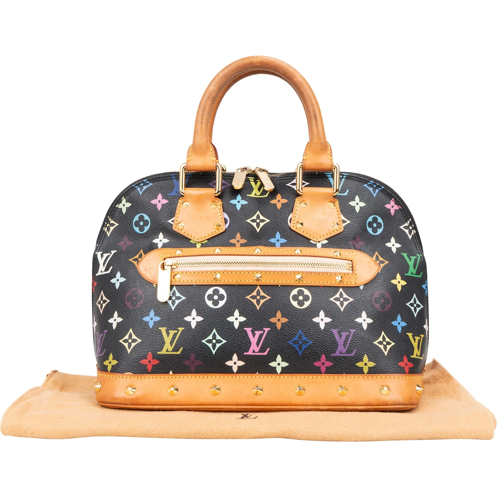 Louis Vuitton Monogram Canvas Murakami Multicolor Alma PM Handbag