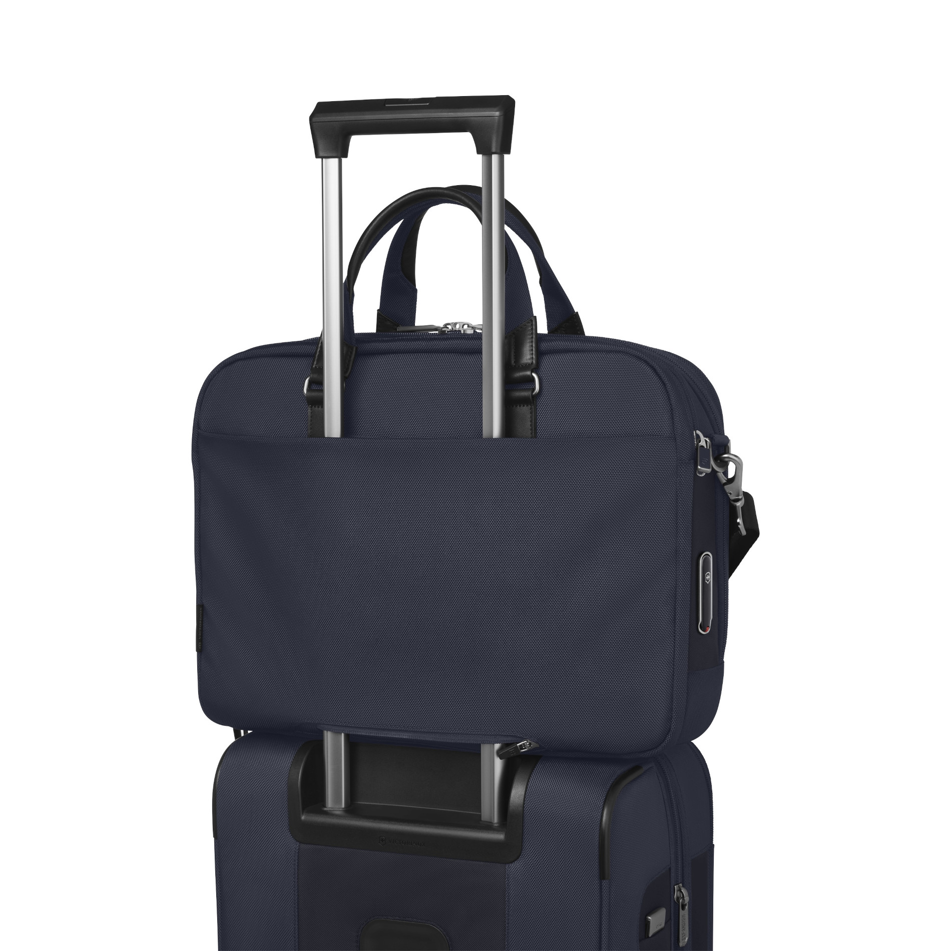Werks Traveler 7.0 Deluxe Briefcase - Navy Blue